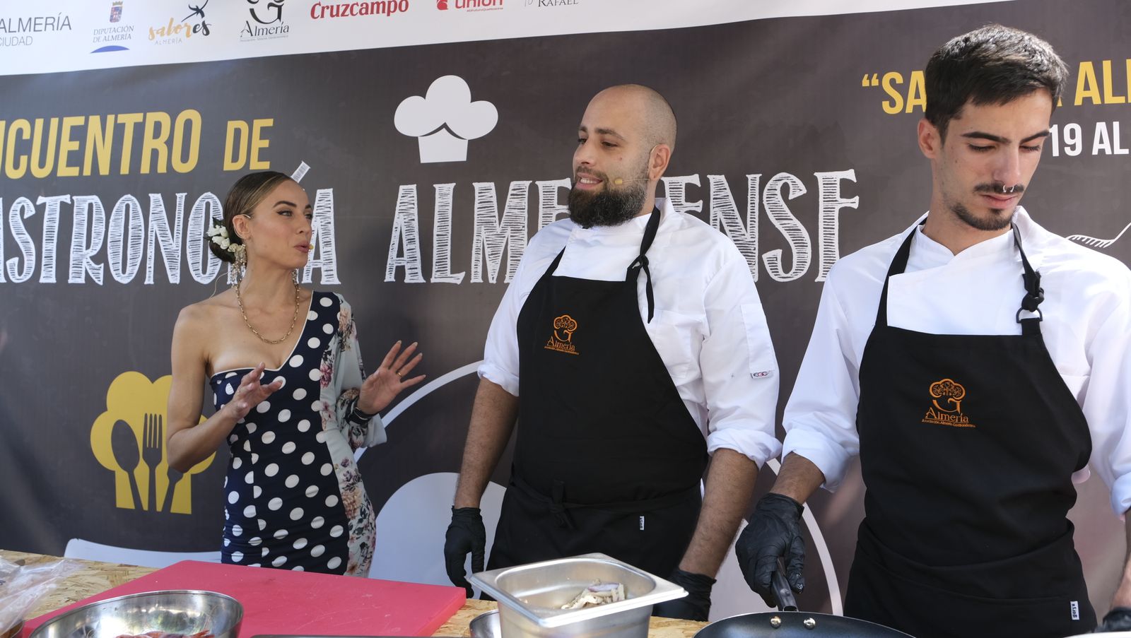 Imágenes del encuentro de gastronomía de la Feria de Almería 2023