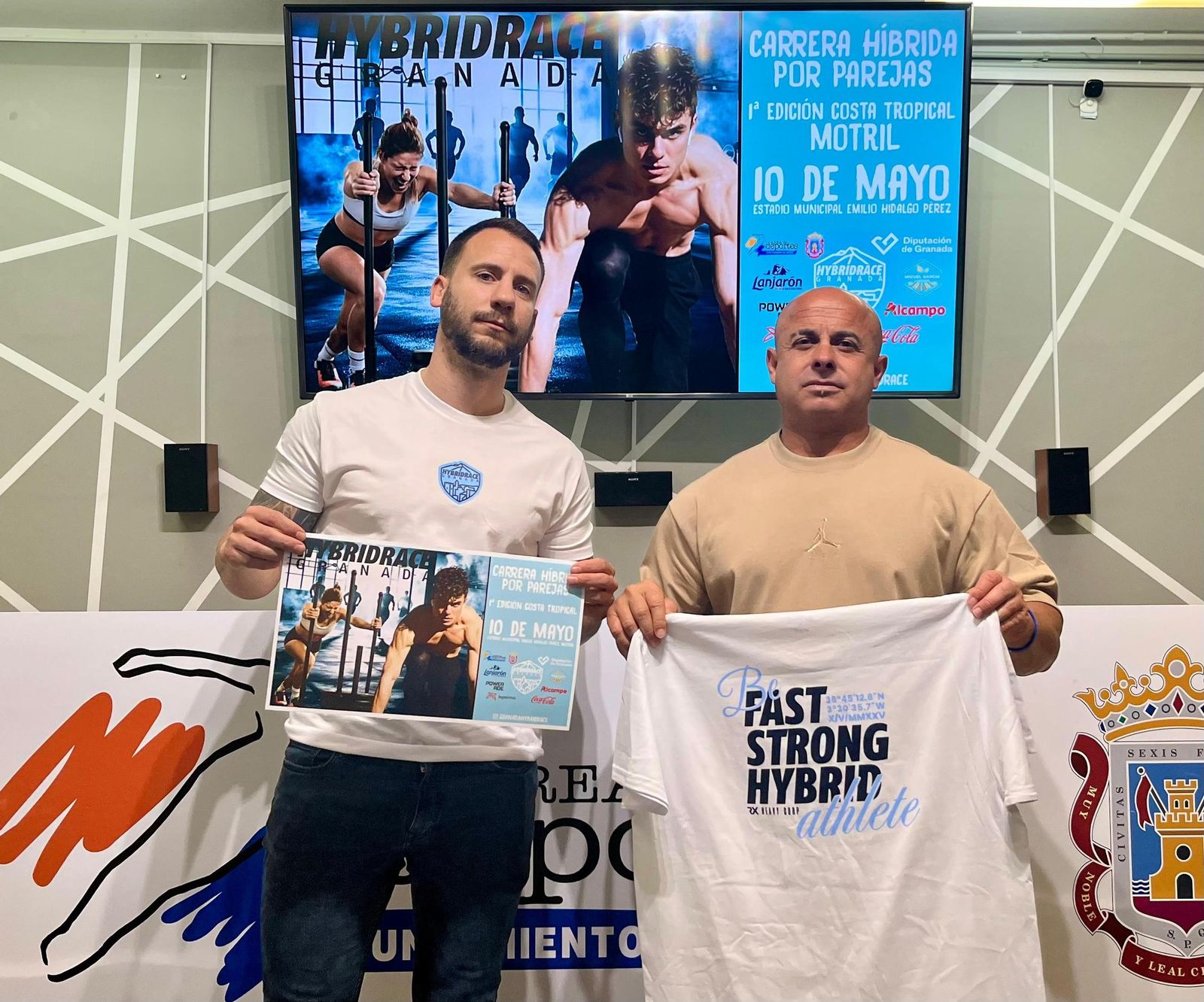 Momento de la presentación de la prueba.