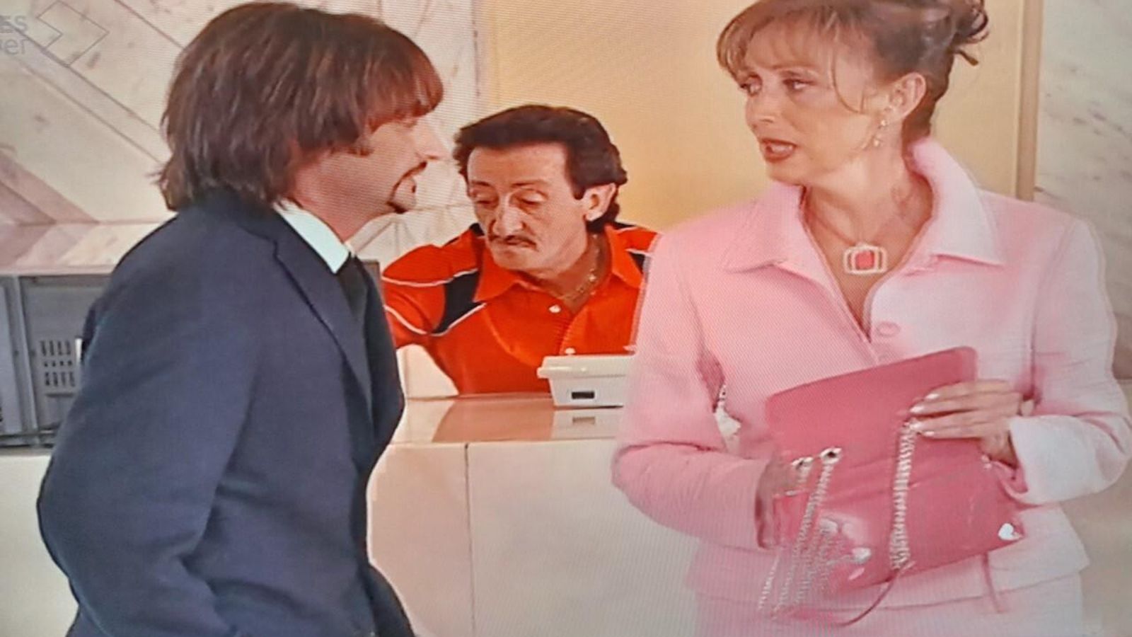 Inés Morales con Fernando Tejero en 'Aquí no hay quien viva'