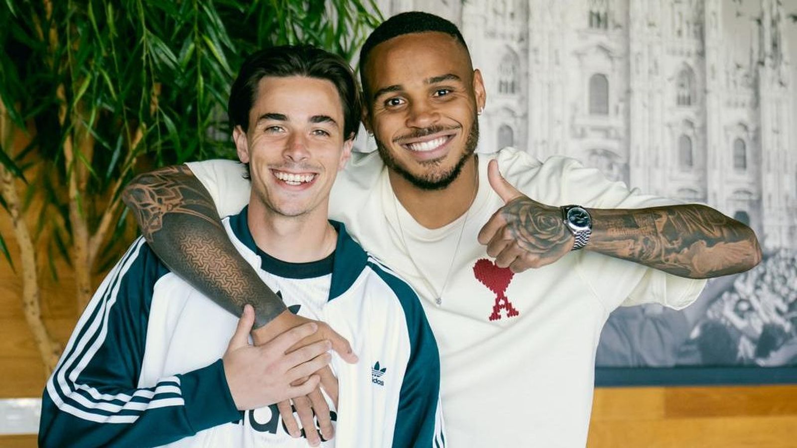 Natan y Valentín Gómez.