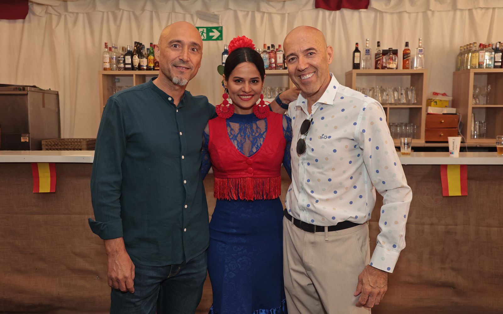 Imágenes de la recepción en la caseta La Providencia en la Feria Real de Algeciras