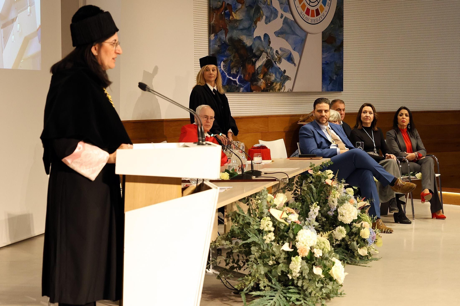 Imágenes del acto de conmemoración del Día de la Universidad de Huelva