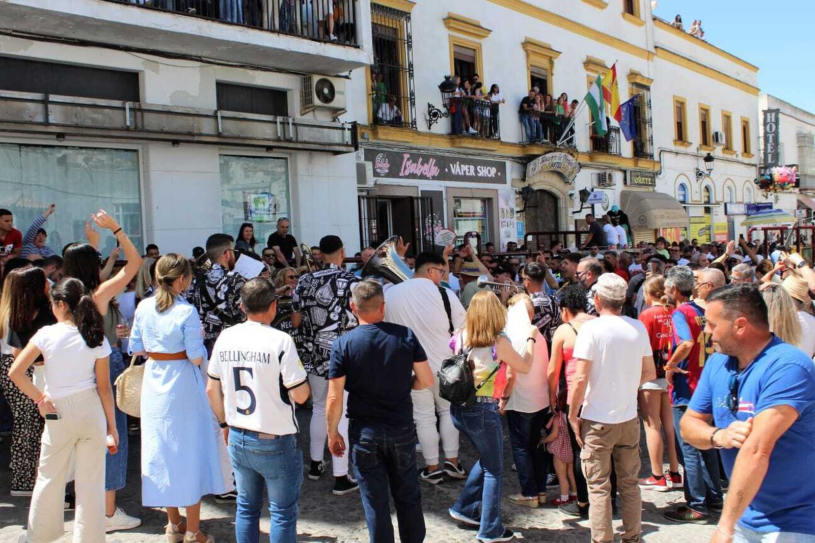 Las imágenes de la celebración del Toro del Aleluya en Arcos 2024