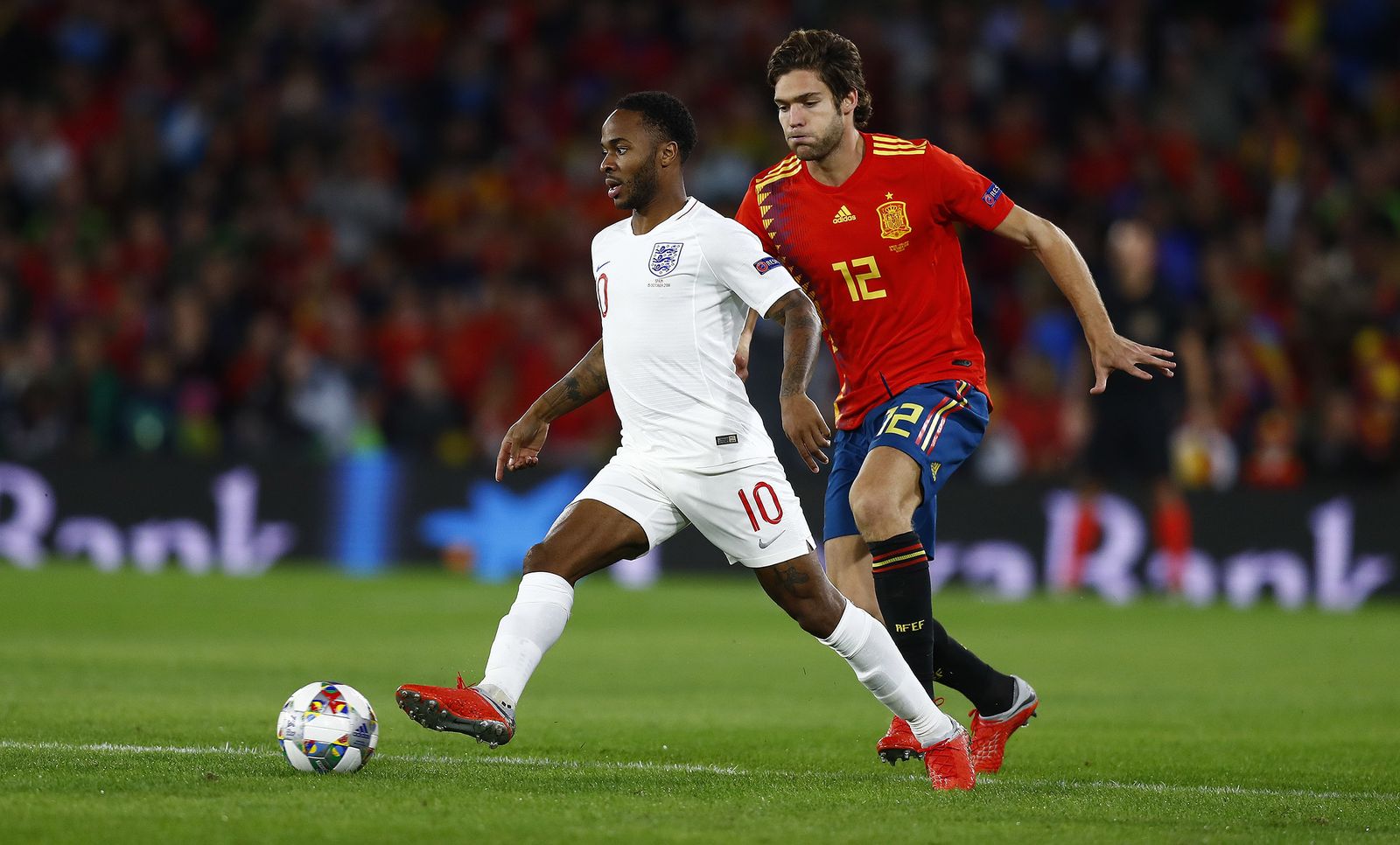 Las imágenes del España-Inglaterra