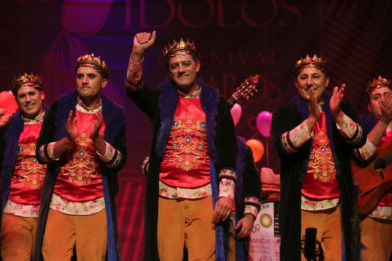 Cuarto día de preliminares del Carnaval Colombino en imágenes