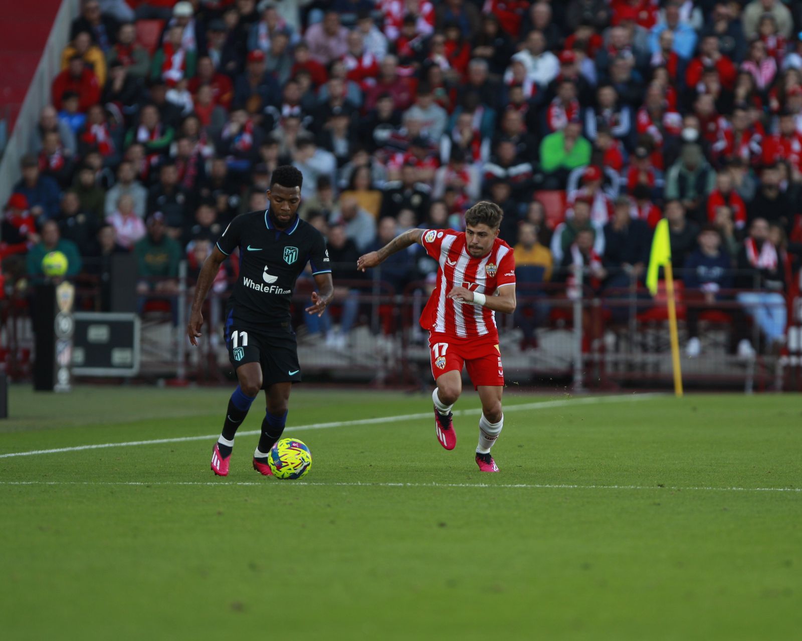 Imágenes del partido U.D. Almería-Atlético de Madrid