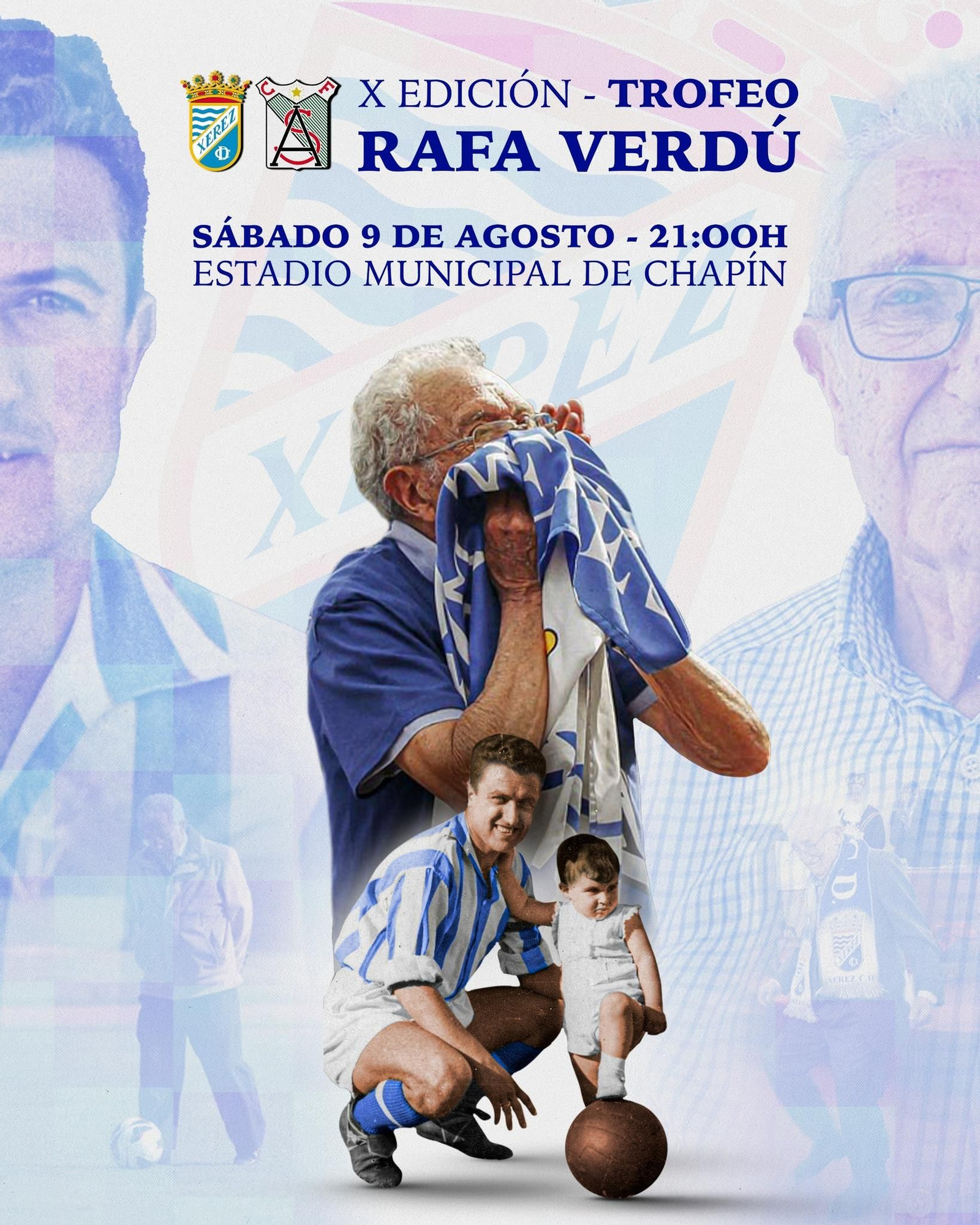 Cartel del X Trofeo Rafa Verdú.