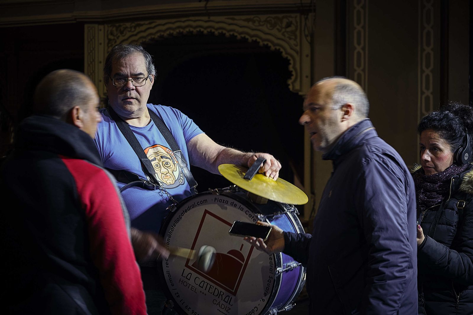 José Manuel Díaz, Juan José Letrán Baizán y Pedro Espinosa.