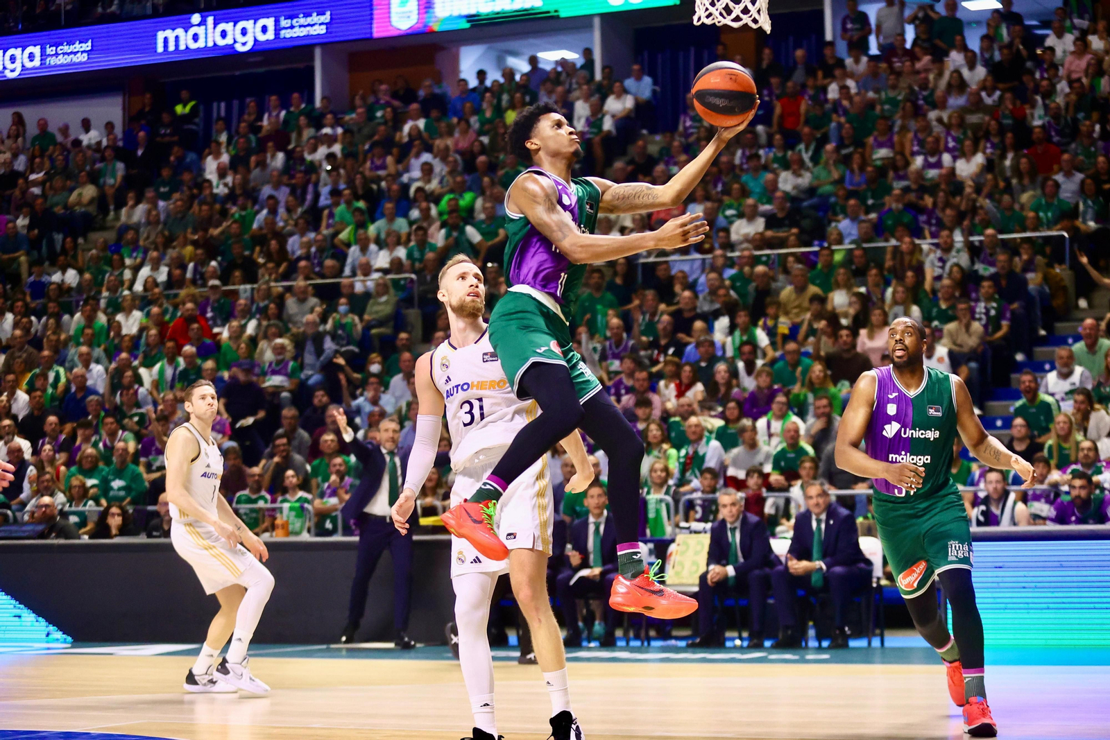 Las fotos del Unicaja Baloncesto - Real Madrid