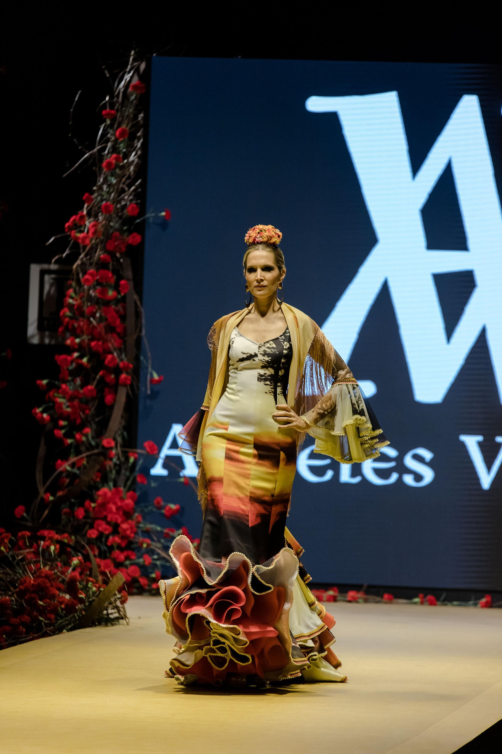 Así fue el desfile de Ángeles Verano en Pasarela Flamenca Jerez Tio Pepe, todas las fotos