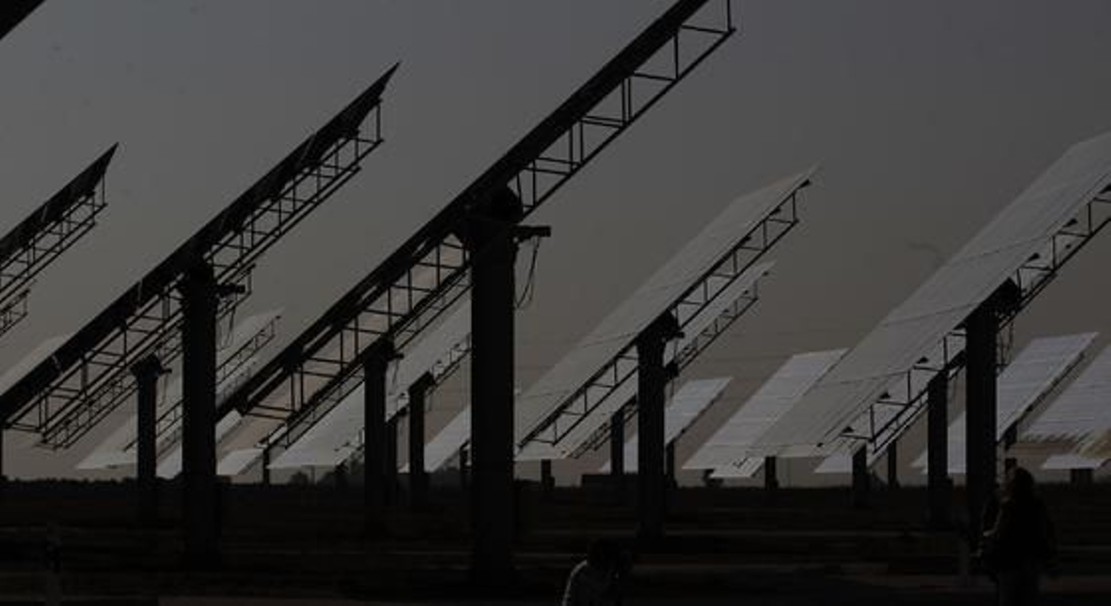 Placas solares de la planta.

Foto: Antonio Pizarro