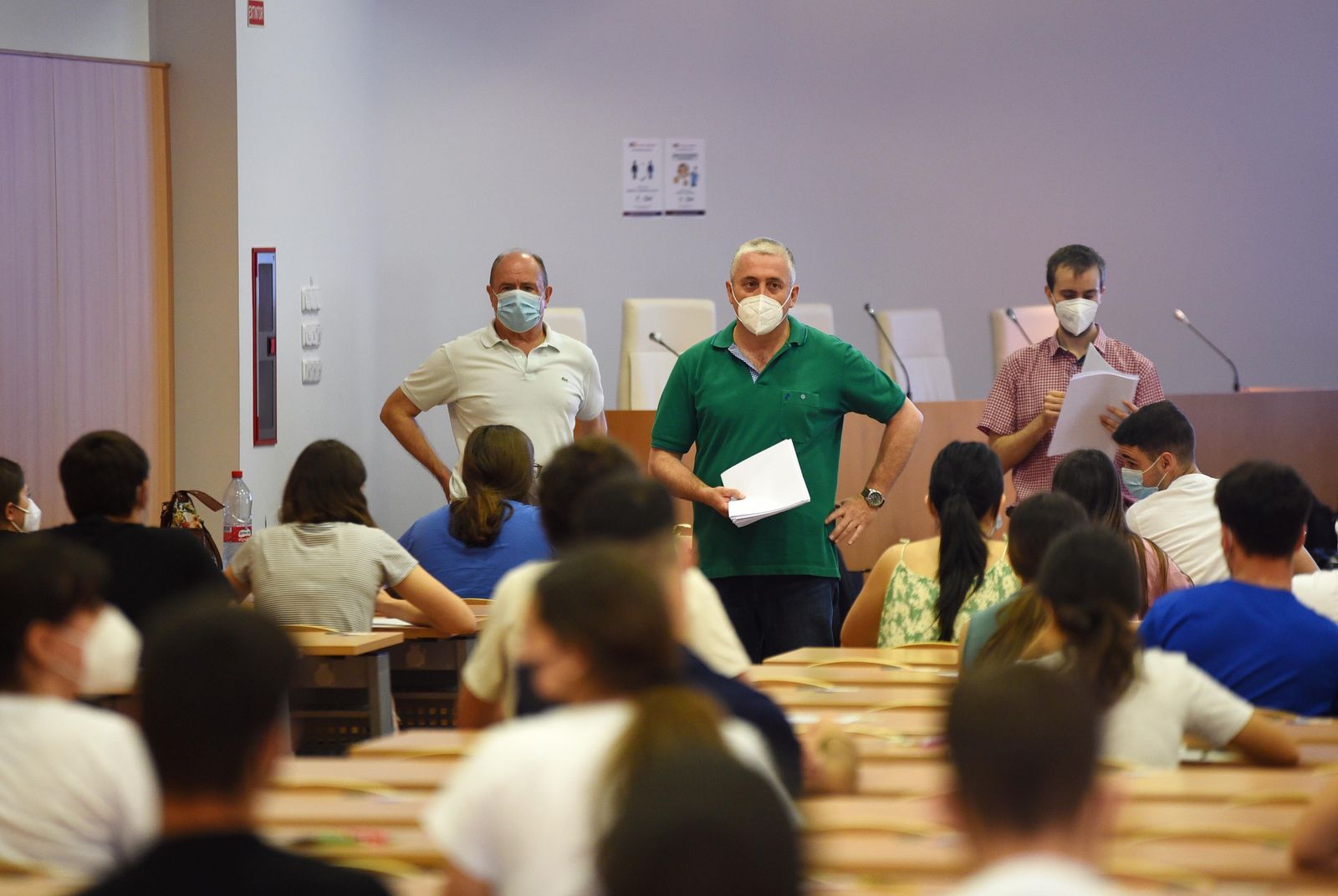 El inicio de los exámenes de Selectividad en Córdoba, en fotografías