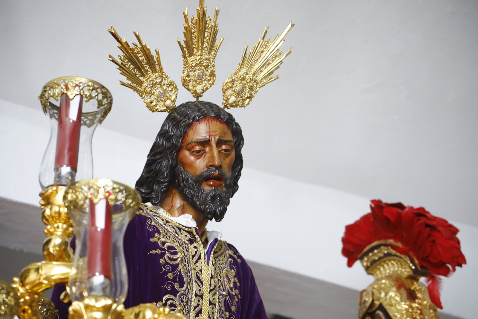La Hermandad de la Sangre de Córdoba suspende su procesión, en imágenes