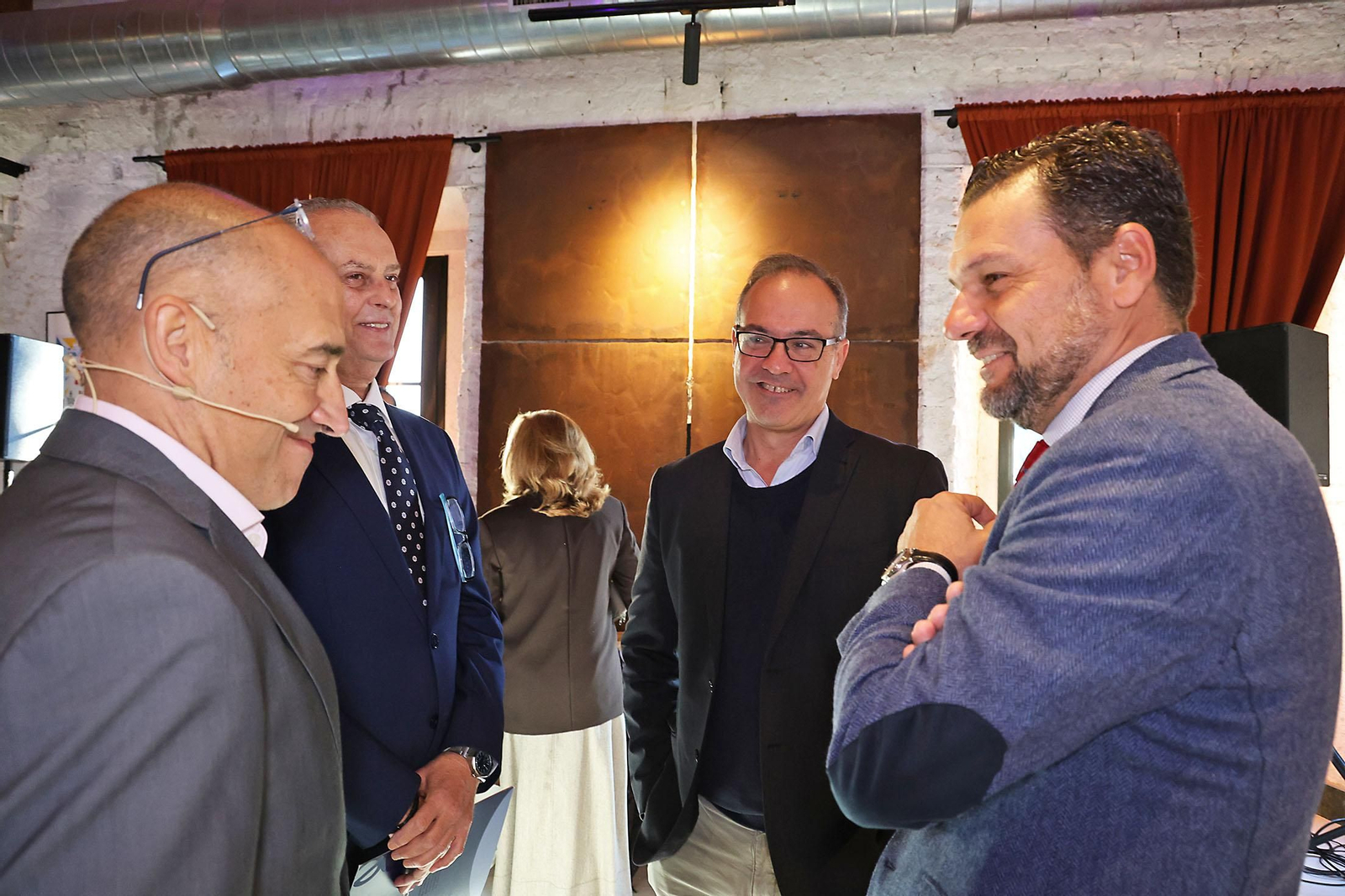 Las imágenes de los invitados en el Foro Gerardo Rojas