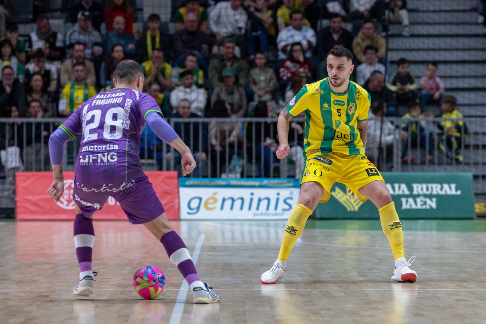 Las mejores imágenes del triunfo del Jaén Paraíso Interior FS para sellar su pasaporte copero