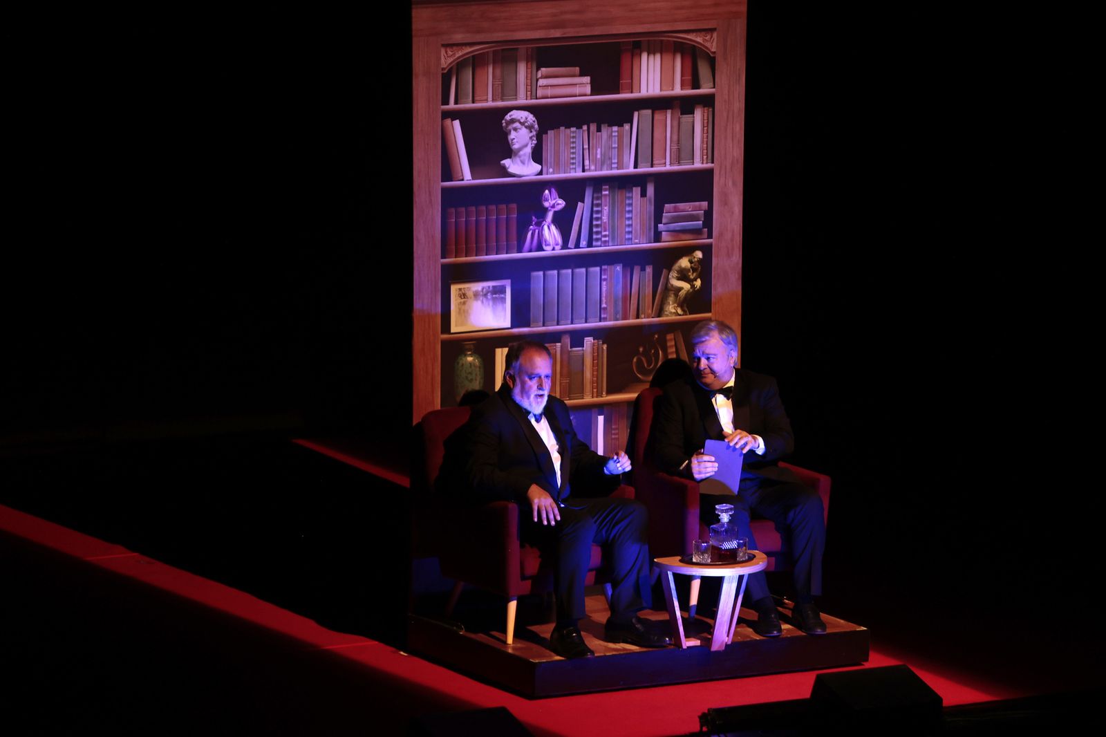 Las imágenes de la actuación de Les Luthiers en Sevilla