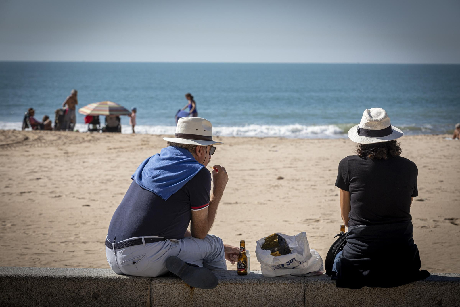 Imágenes: Así vive  Cádiz su primer puente en nivel 3