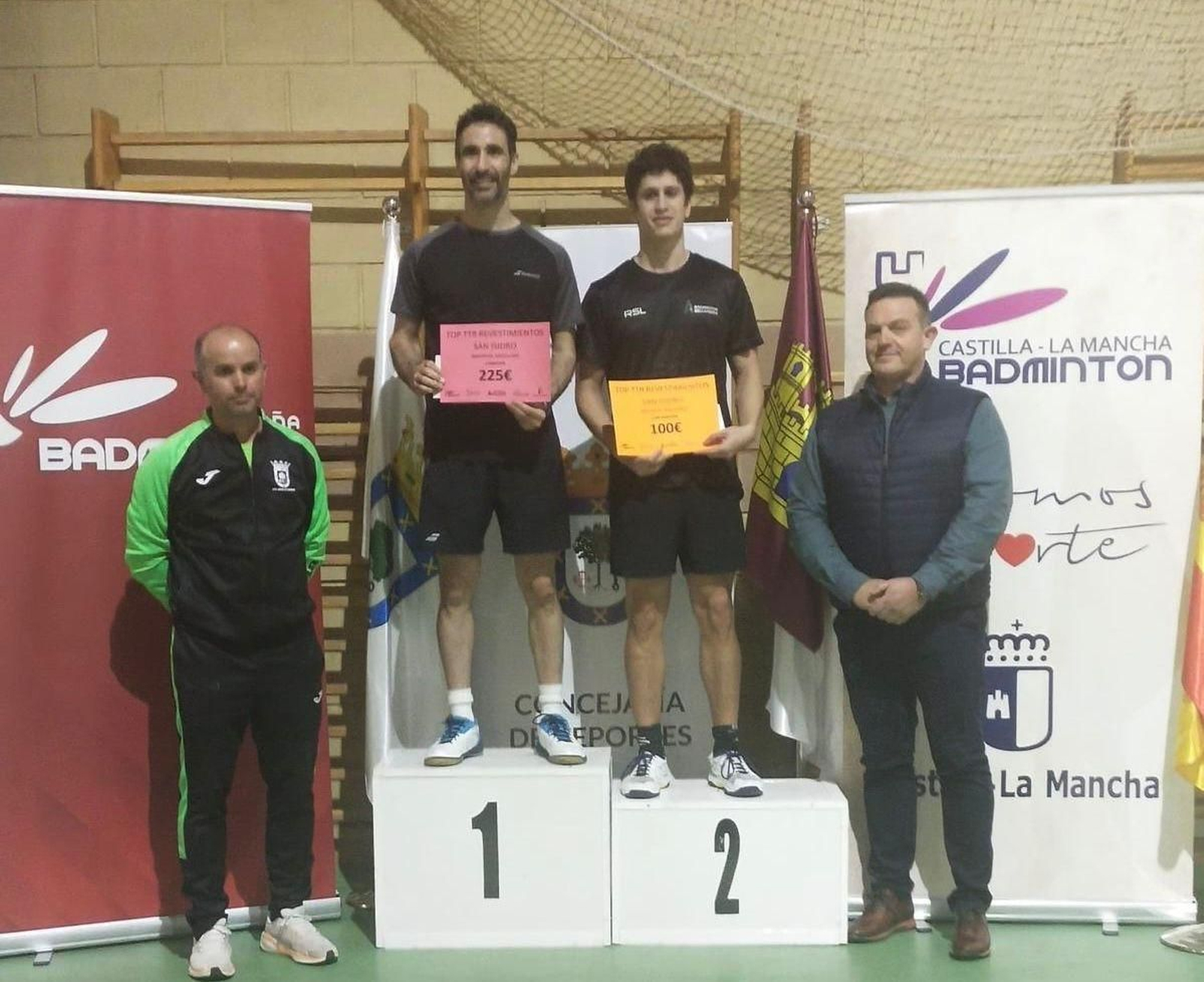 Podium para Pablo Abián, junto a su hermano, en el Top TTR Absoluto de Moral de Calatrava.