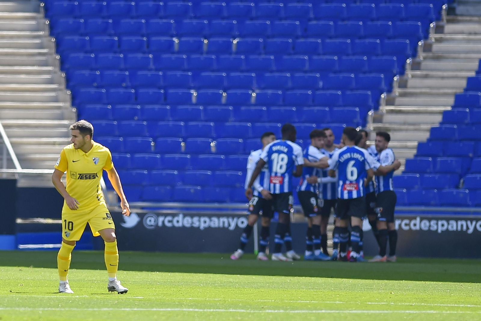 Las fotos del Espanyol - Málaga CF