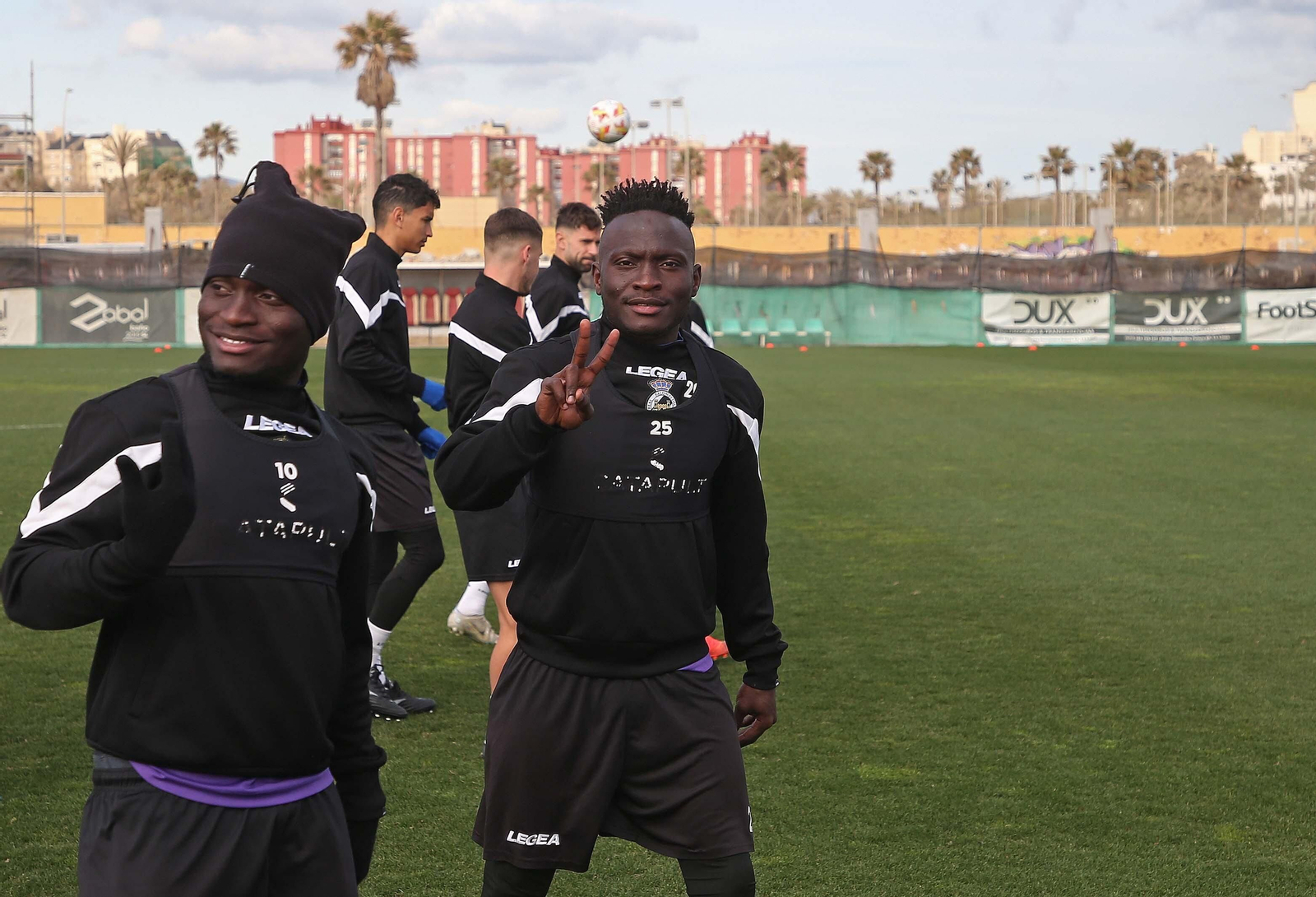Fotos del entrenamiento de la Balona  previo al partido contra el Deportivo de La Coruña