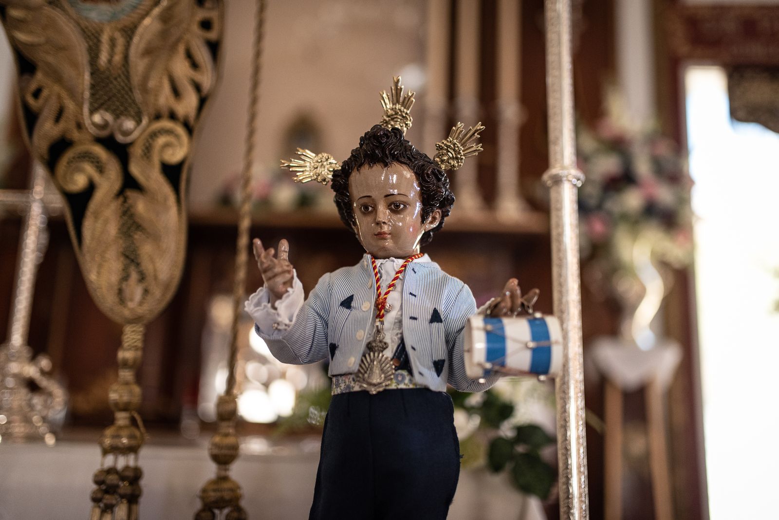 Imágenes de los preparativos de la Hdad de Emigrantes