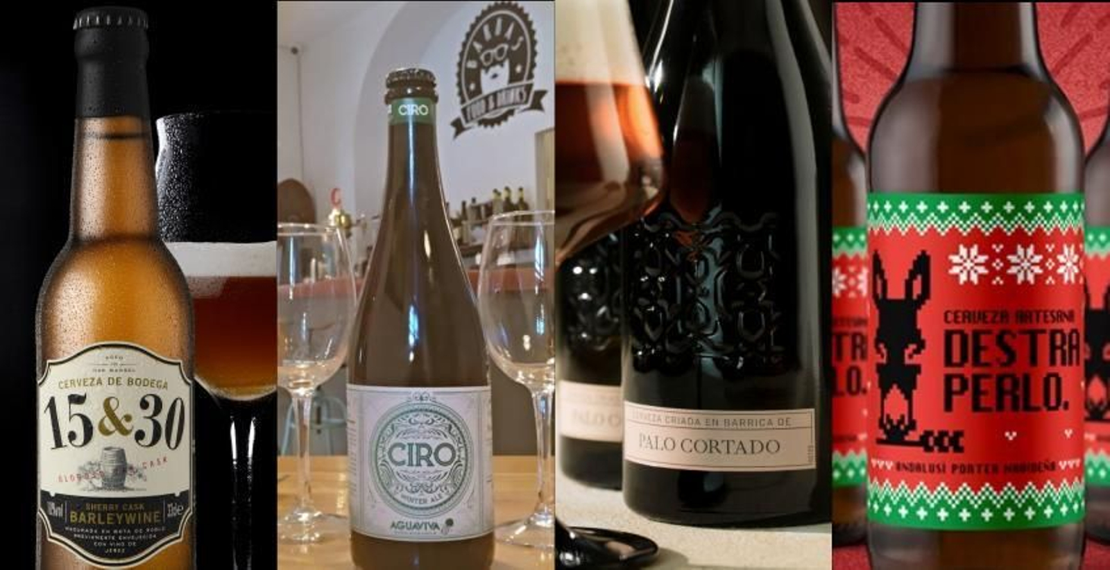 Algunas de las nuevas cervezas