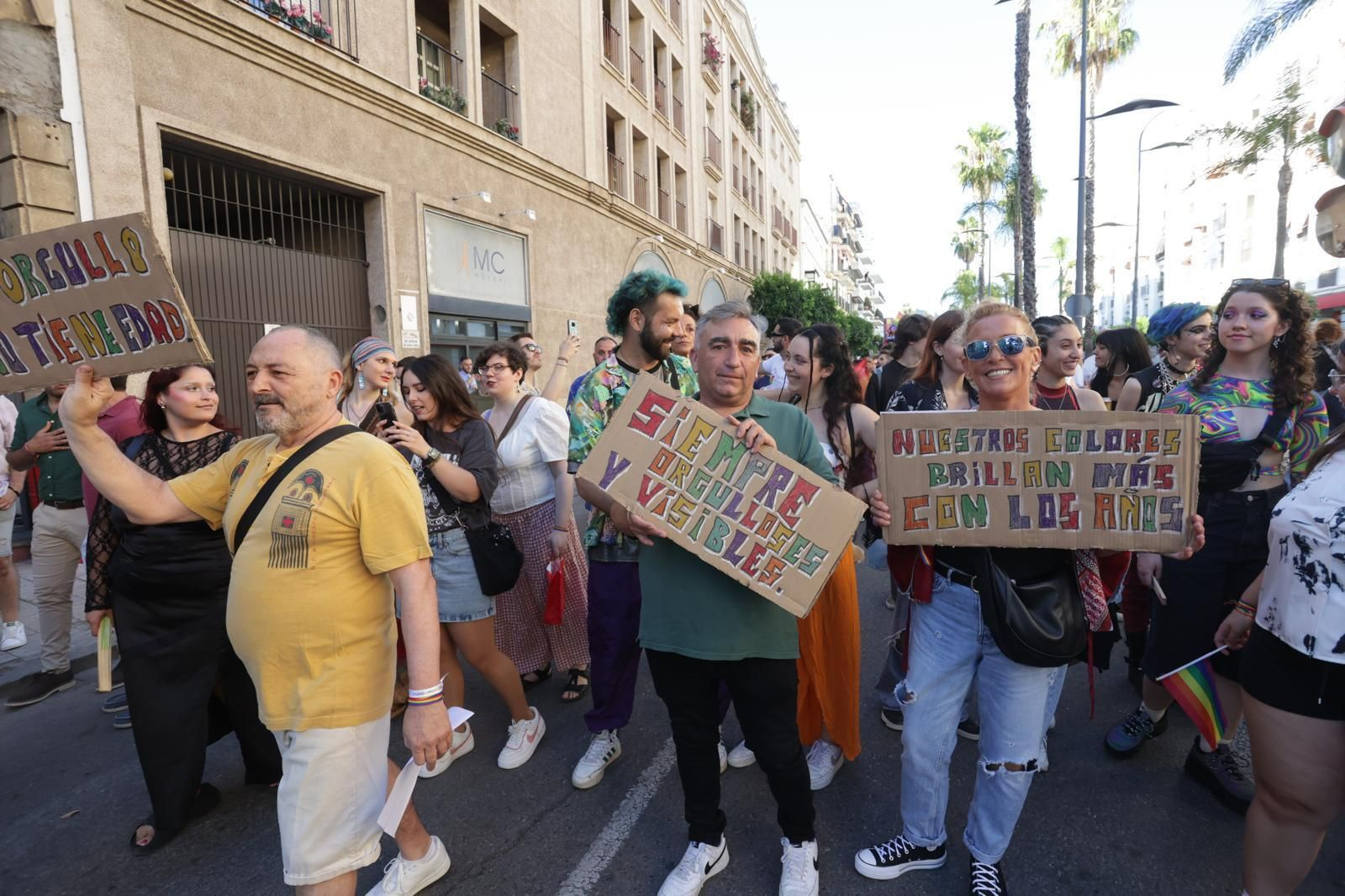 Manifestación por el Orgullo 2024 en Jerez
