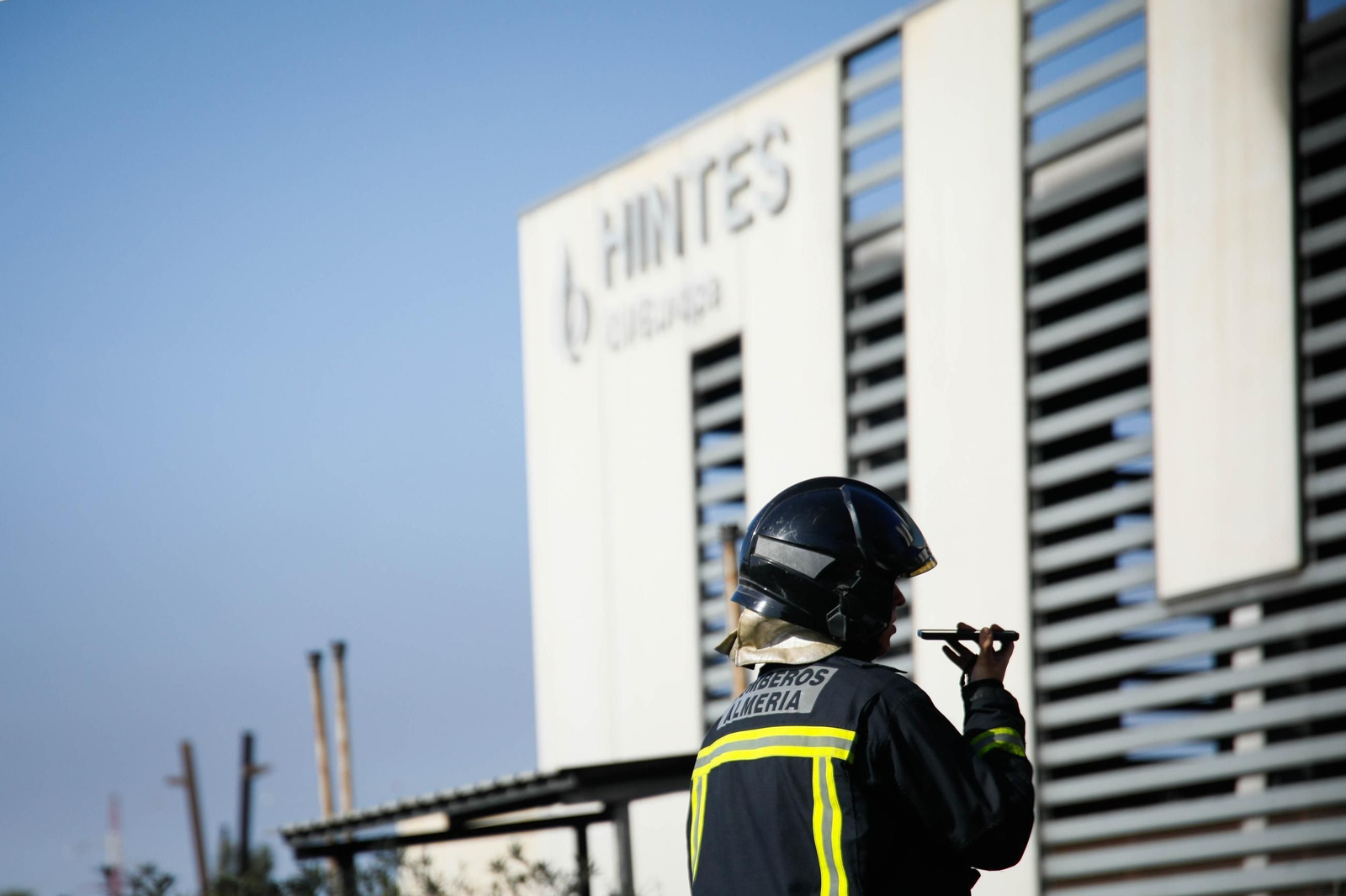 Nuevo incendio en la nave de Hintes Oil Europa en el PITA