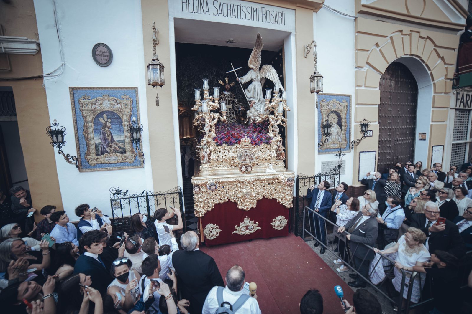 las Imágenes de la salida de la hermandad de Montesión