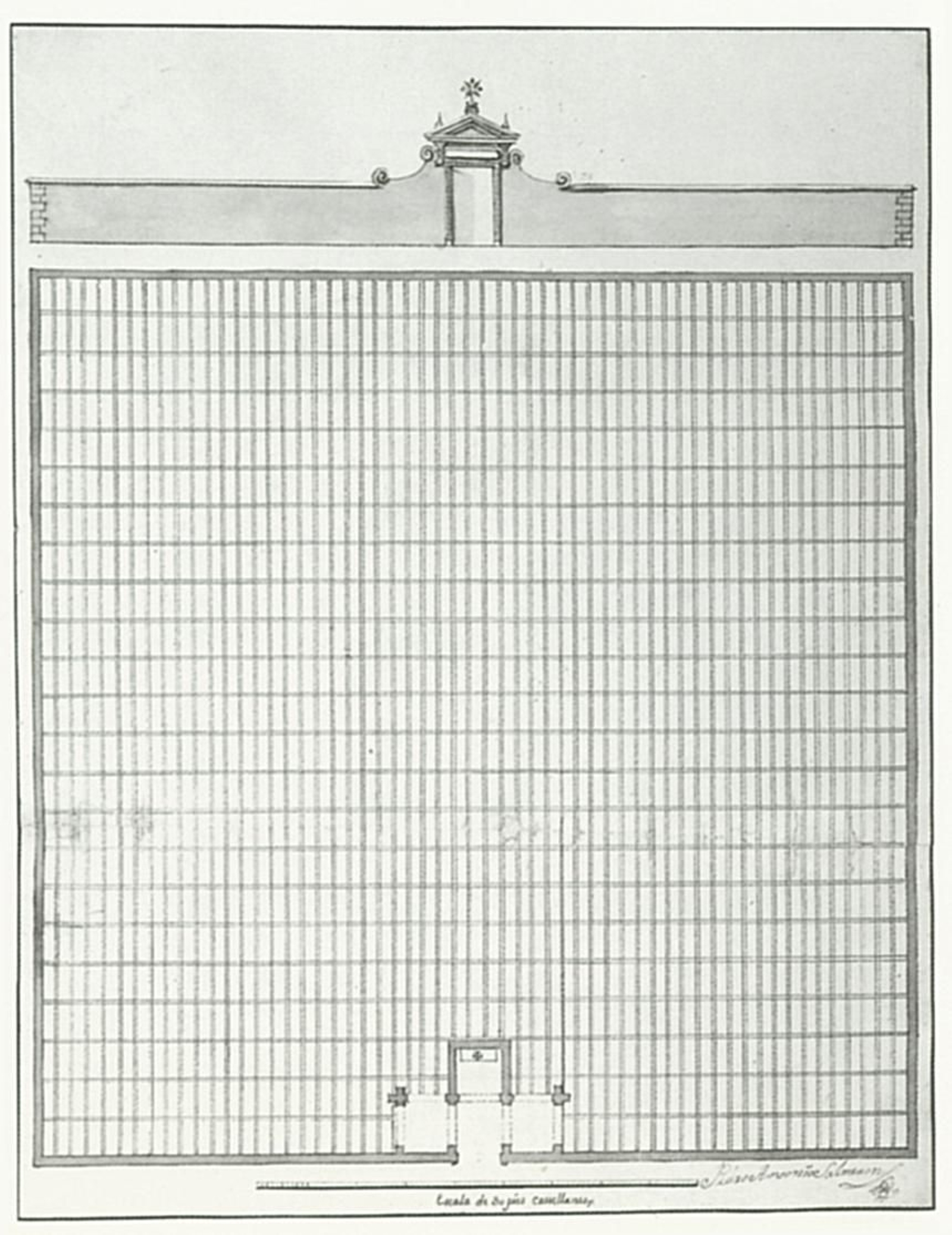 Cementerio. Almería, primer plano, 1798