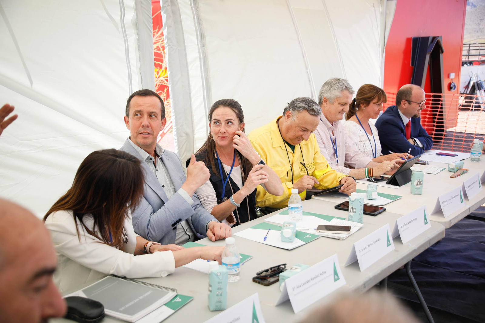 Así se ha vivido el simulacro de incendio forestal en Turre