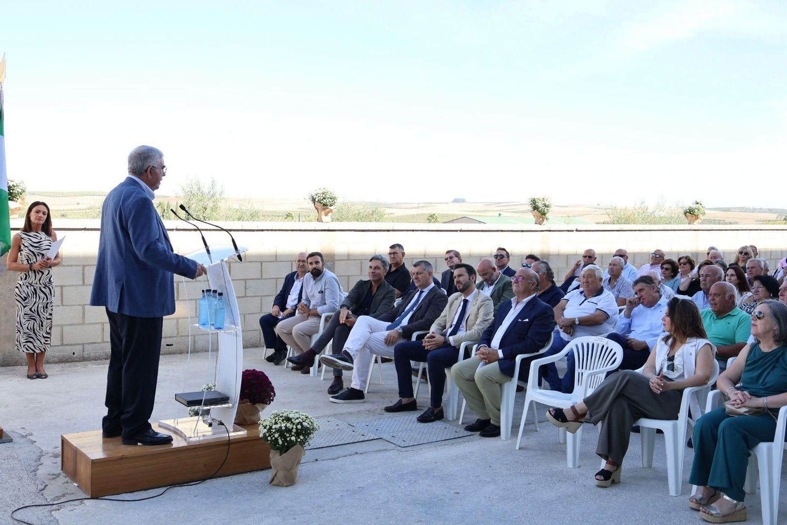 Inauguración de la Cooperativa Olivarera San Sebastián