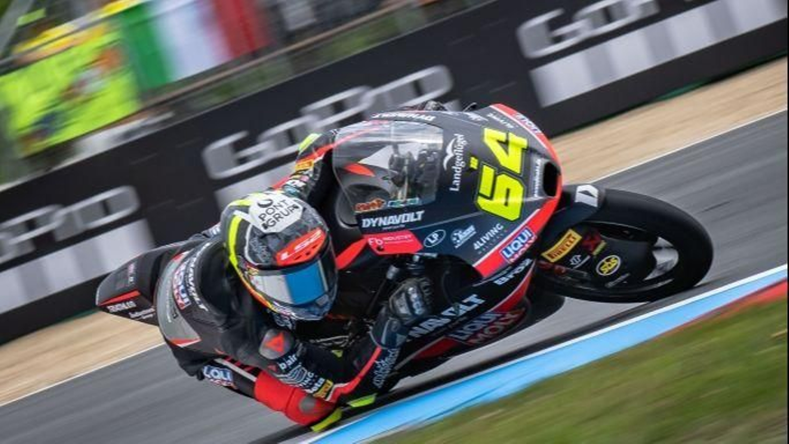 Quinto podio seguido para David Muñoz en el Gran Premio de Hungría.