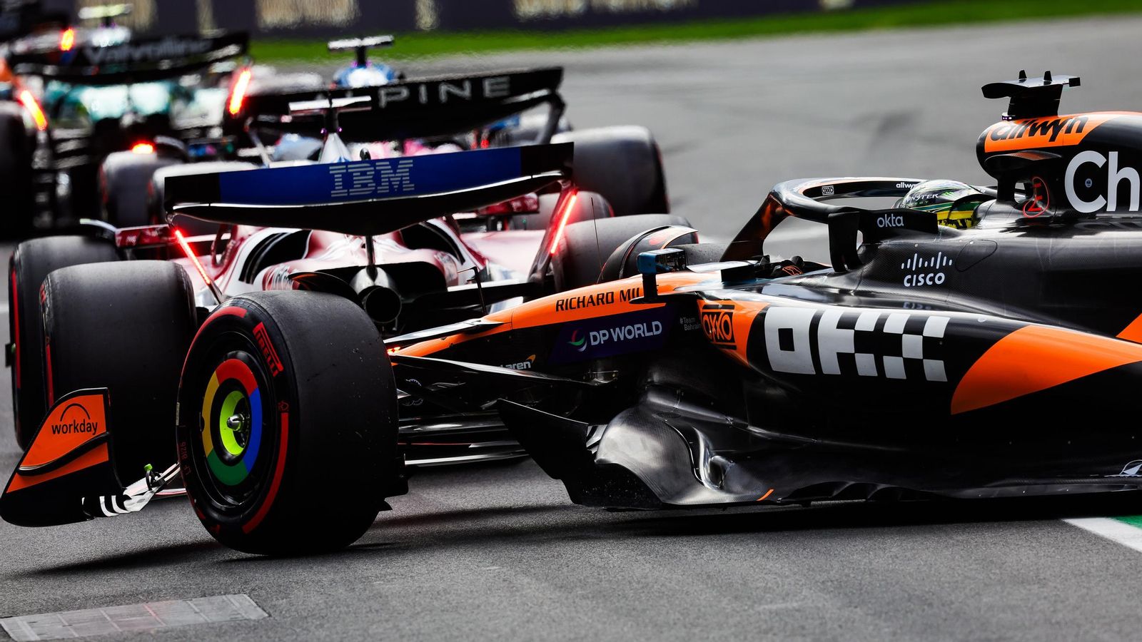 Los fotos del arranque de la Fórmula 1 en Melbourne