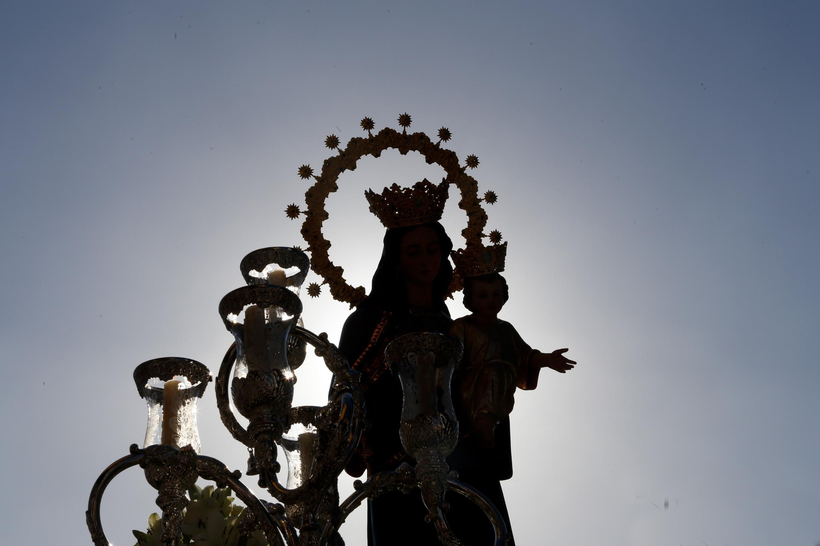 Las fotos de la procesión de María Auxiliadora en Algeciras
