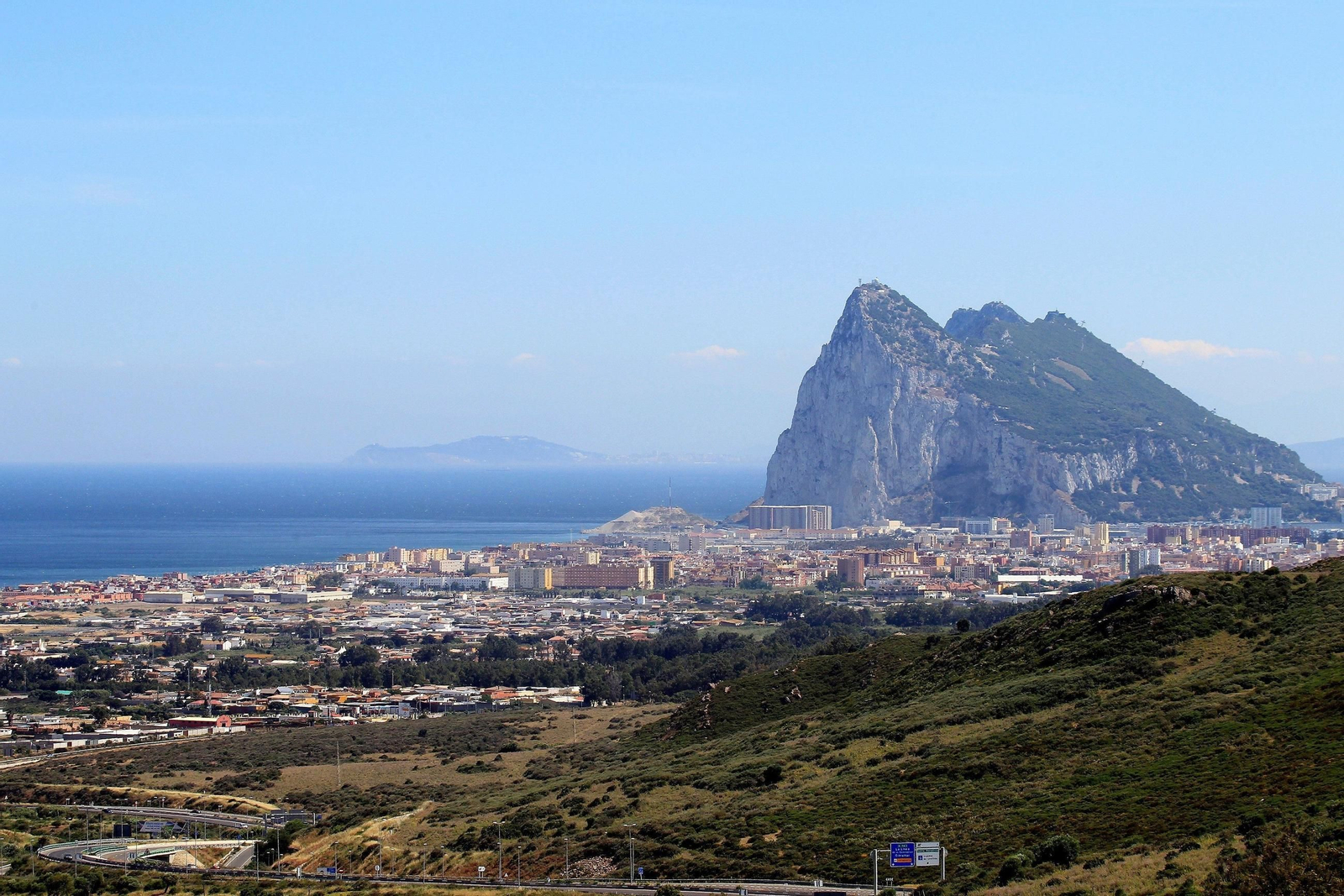 Vista de La Línea de la Concepción Vista de La Línea de la Concepción