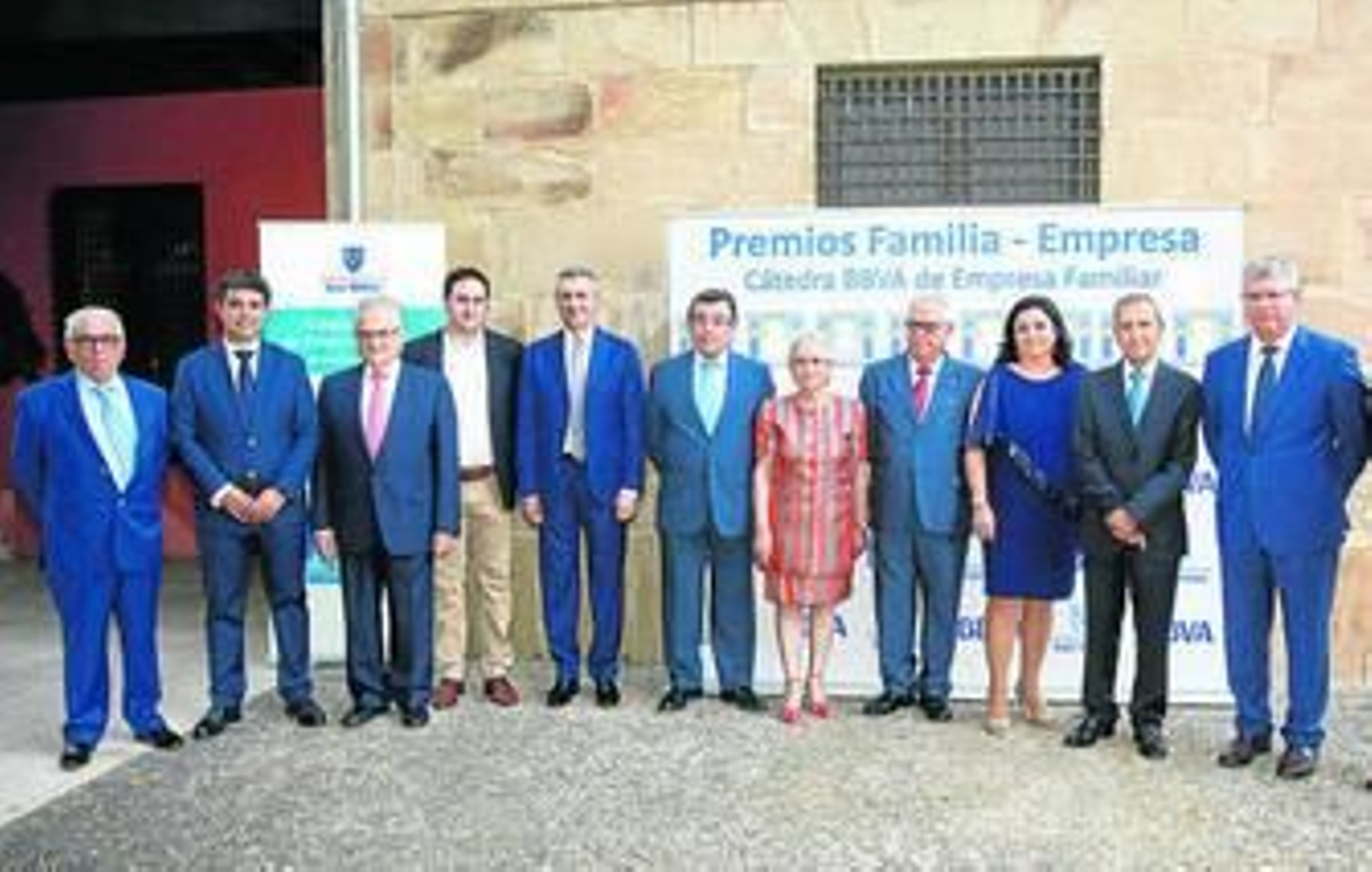 Los premiados, posando durante el acto en la sede del Instituto San Telmo en Málaga, anoche.