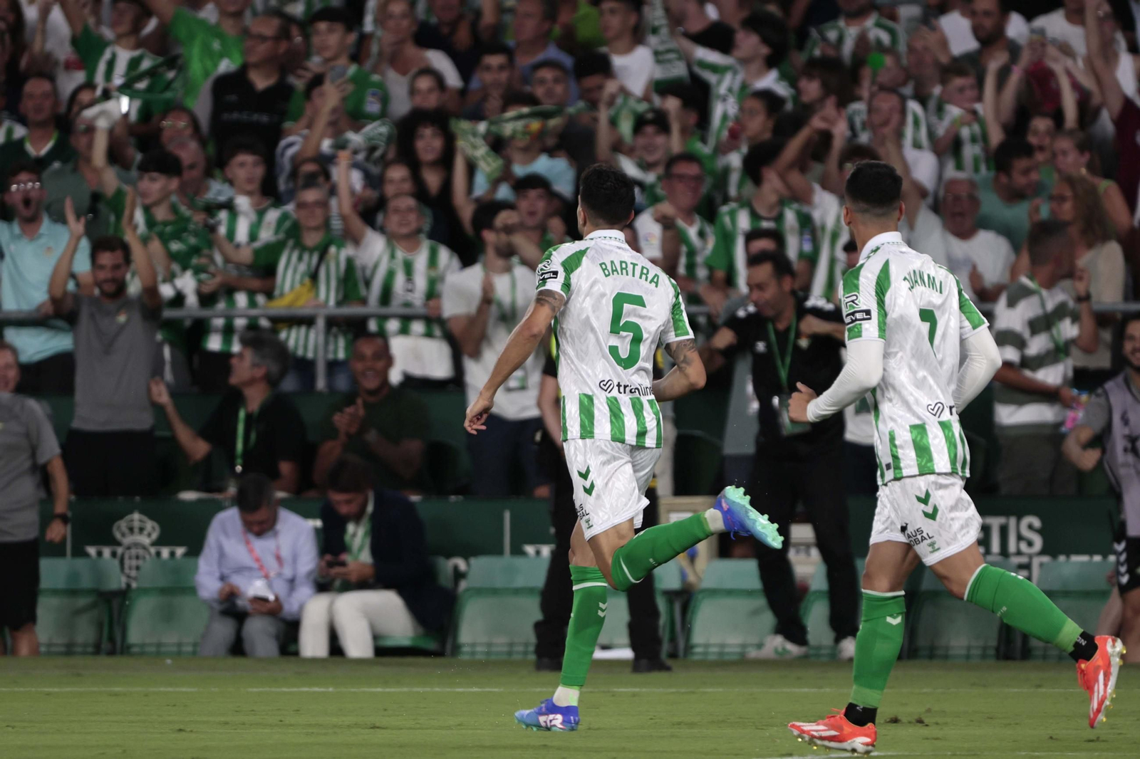 Las imágenes del Betis - Girona
