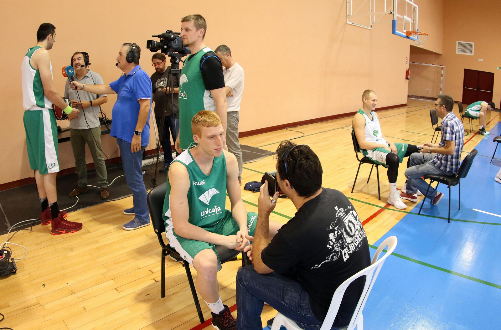Los cinco años de Adam Waczynski en el Unicaja, en fotos