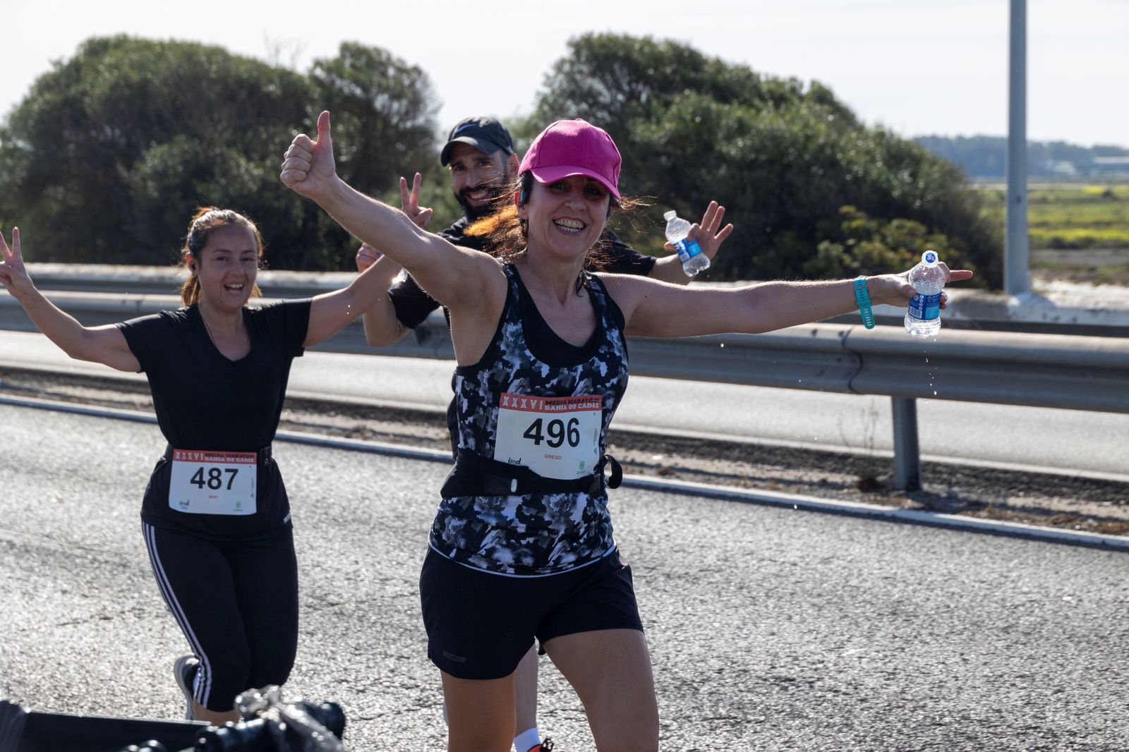 Las imágenes de la Media Maratón Bahía de Cádiz