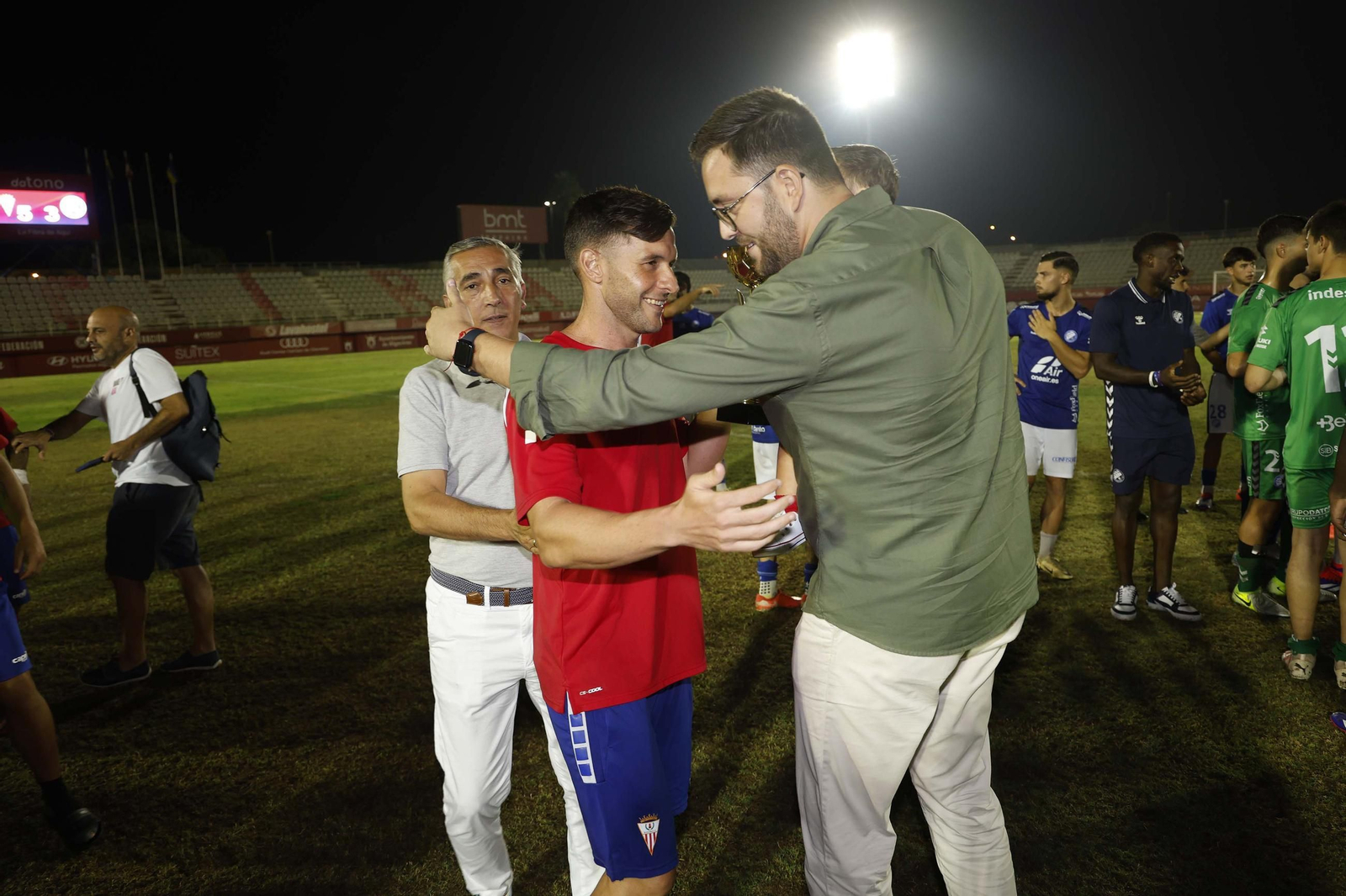 Las fotos del amistoso entre el Algeciras CF y el Xerez DFC en el Nuevo Mirador