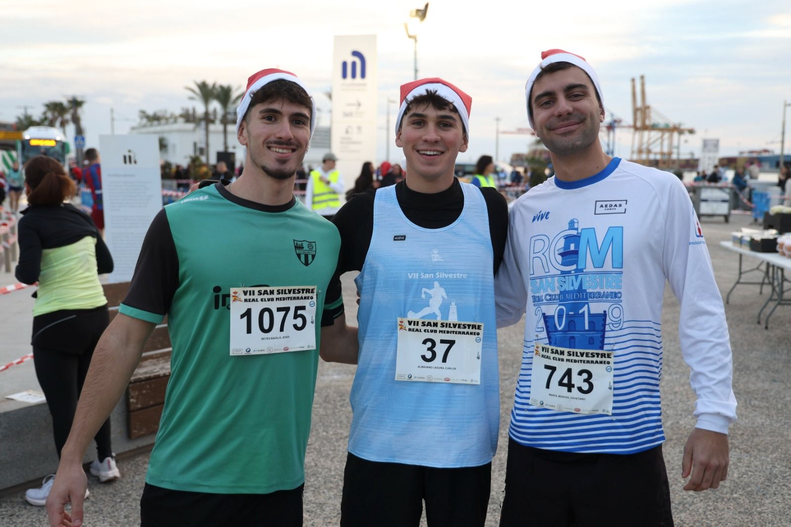 Las fotos de la San Silvestre del Real Club Mediterráneo en Málaga