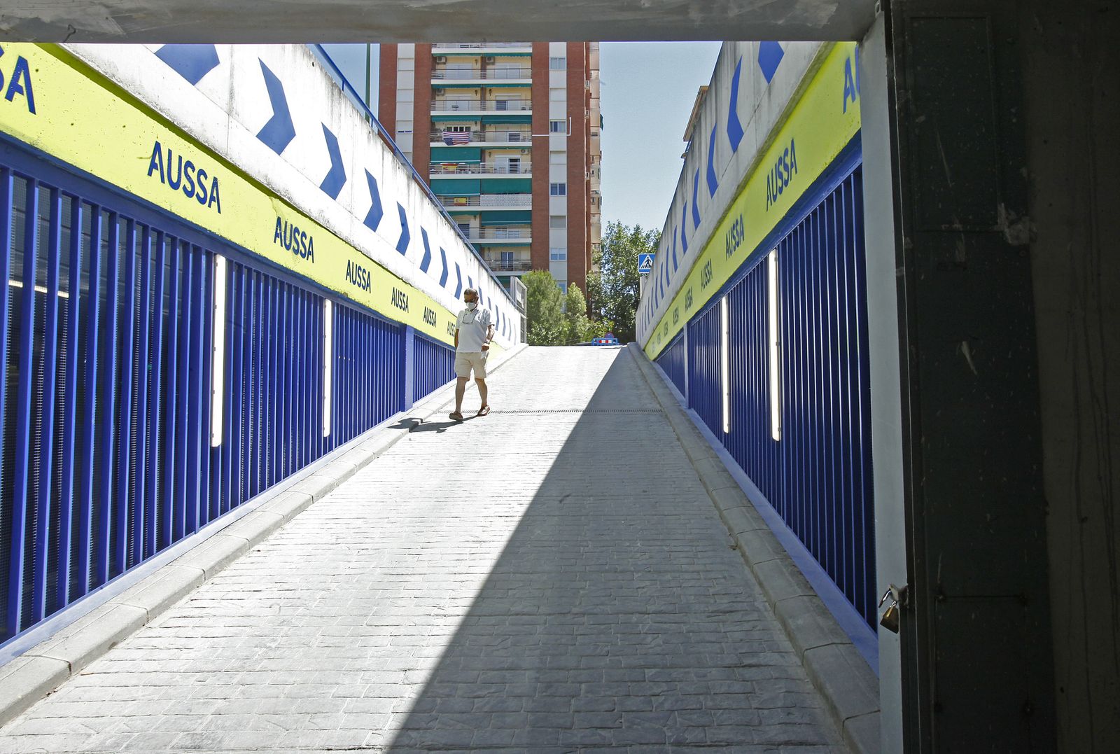 Inauguración del aparcamiento de Rafael Salgado de Bami