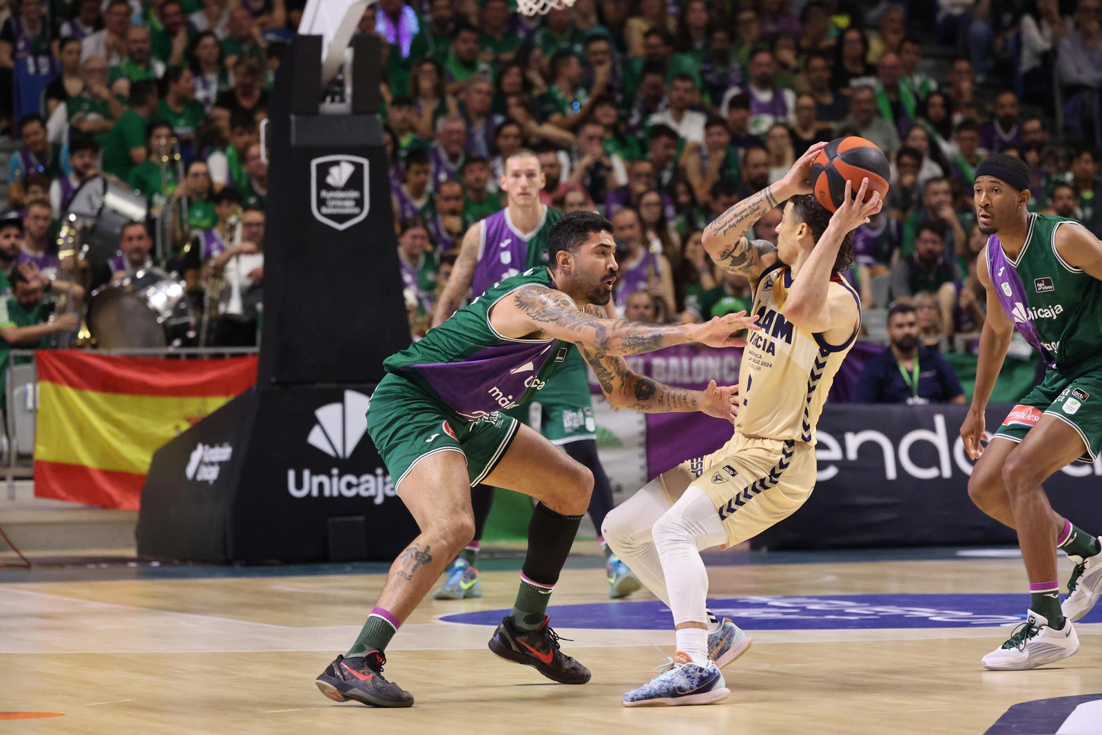 Las fotos del Unicaja-UCAM Murcia