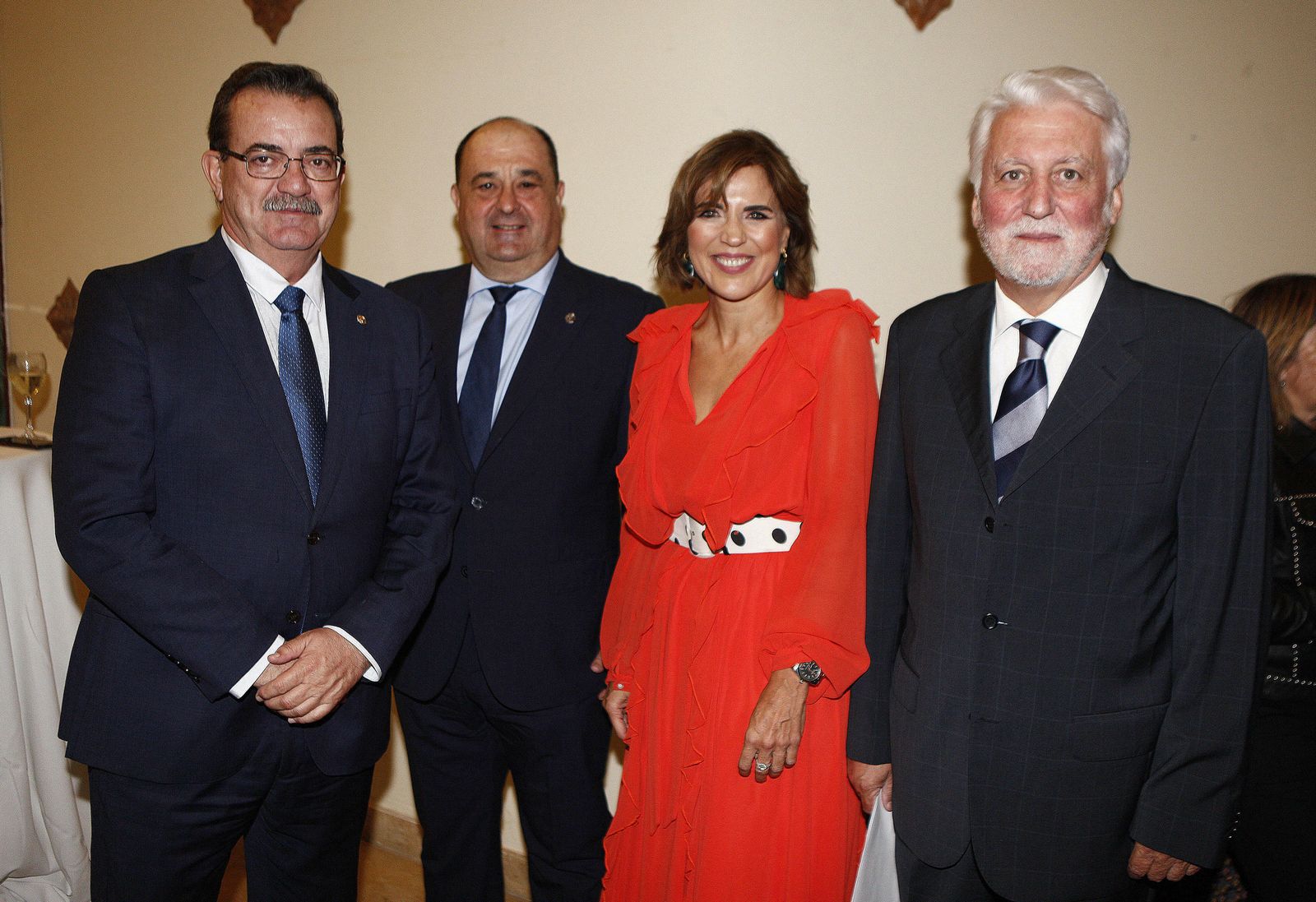 Francisco Merino, Manuel Molina, Victoria Herrera y Jesús Castiñeiras.
