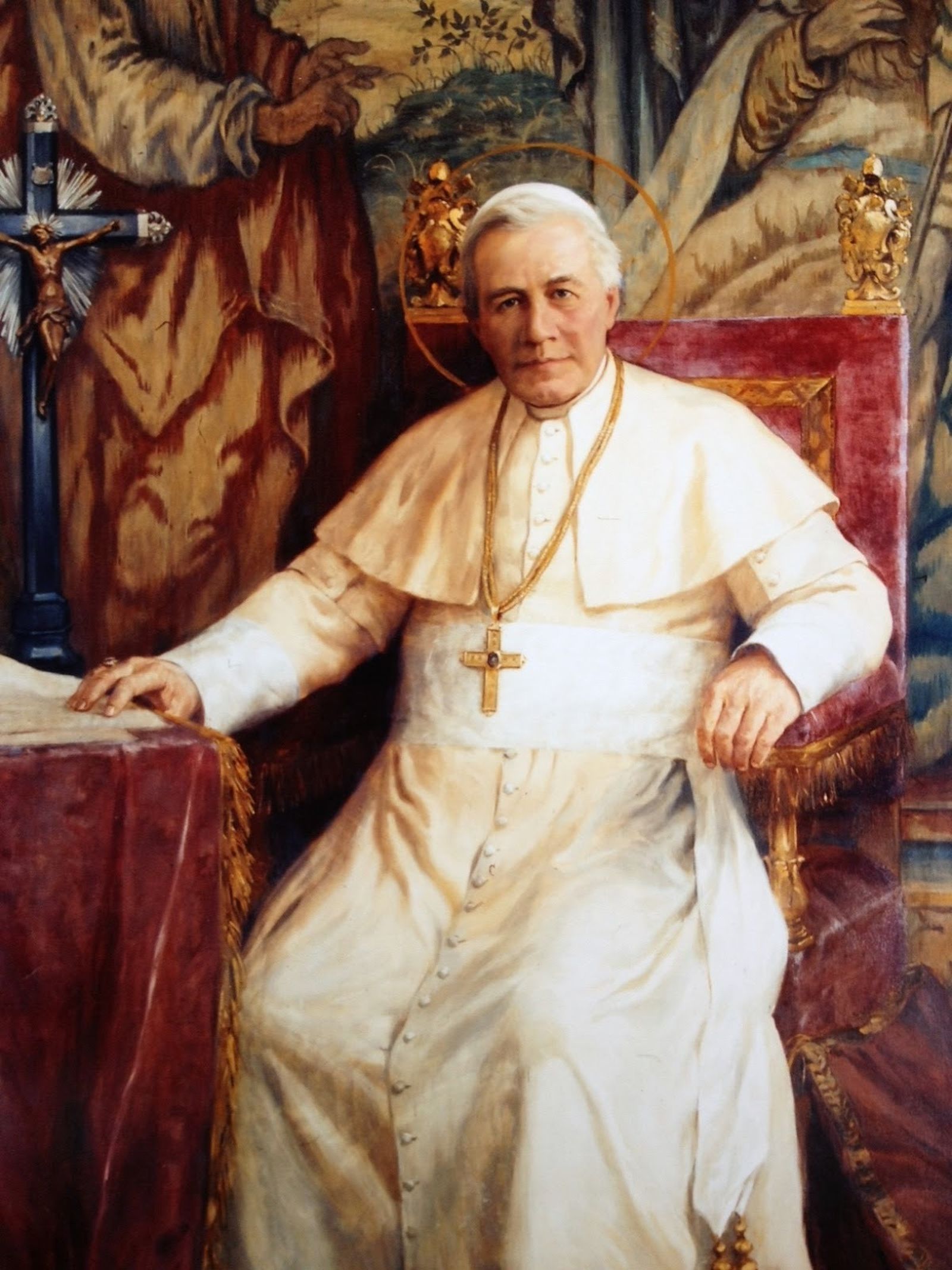 Retrato del Papa Pío X.