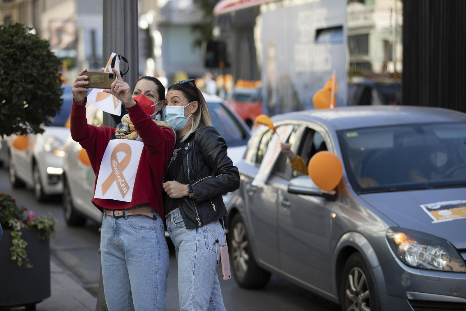 La protesta de la concertada, en imágenes