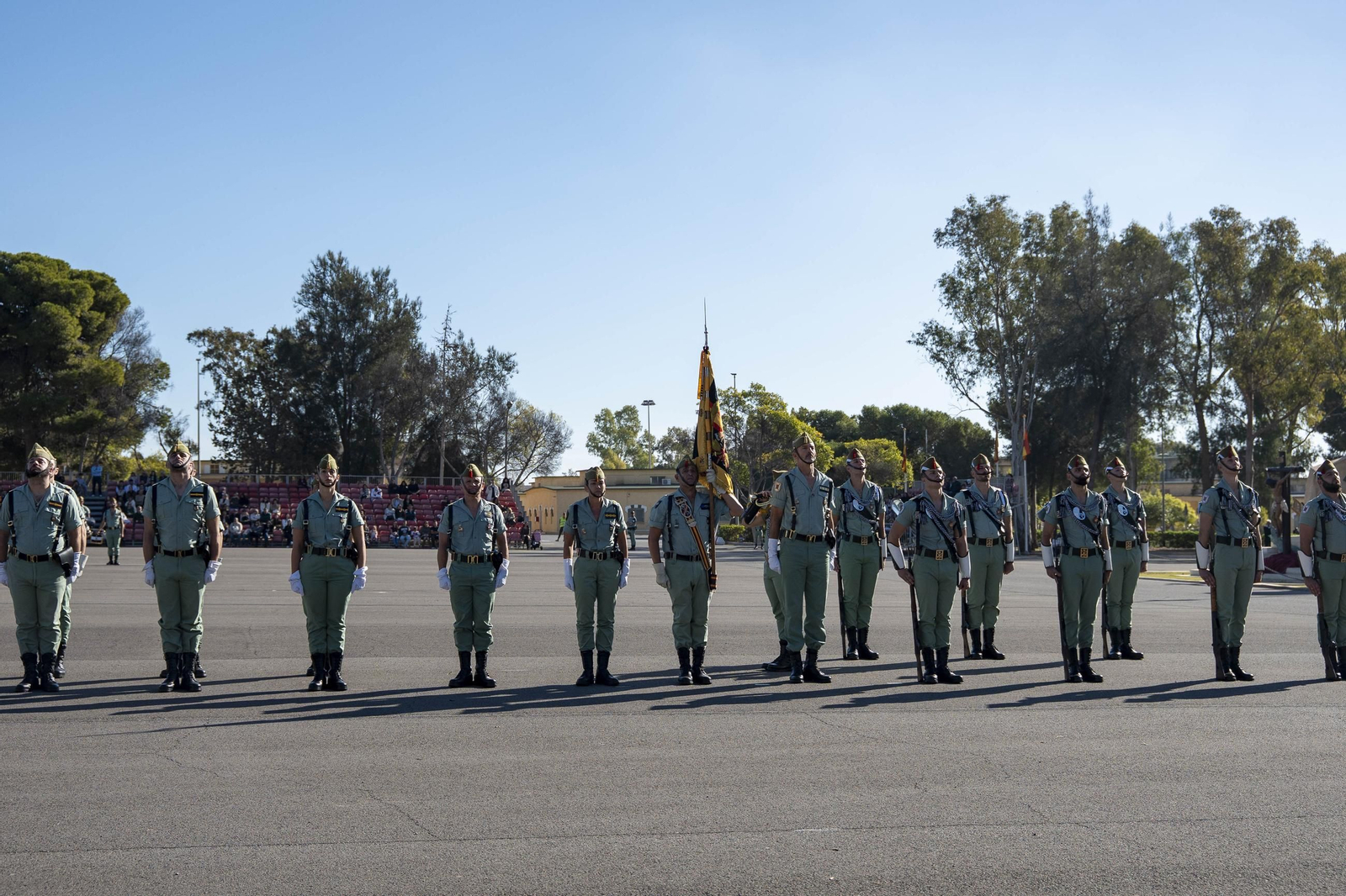 Así conmemora el día de la Inmaculada Concepción la Brigada de la Legión en Almería y despide al contingente que parte a Eslovaquia