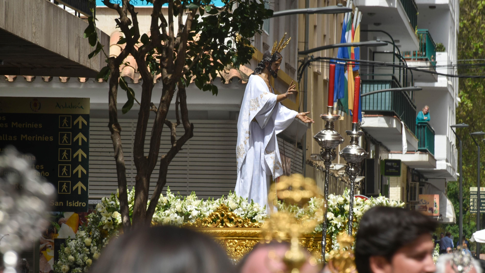 Fotos de la procesión del Resucitado en Algeciras