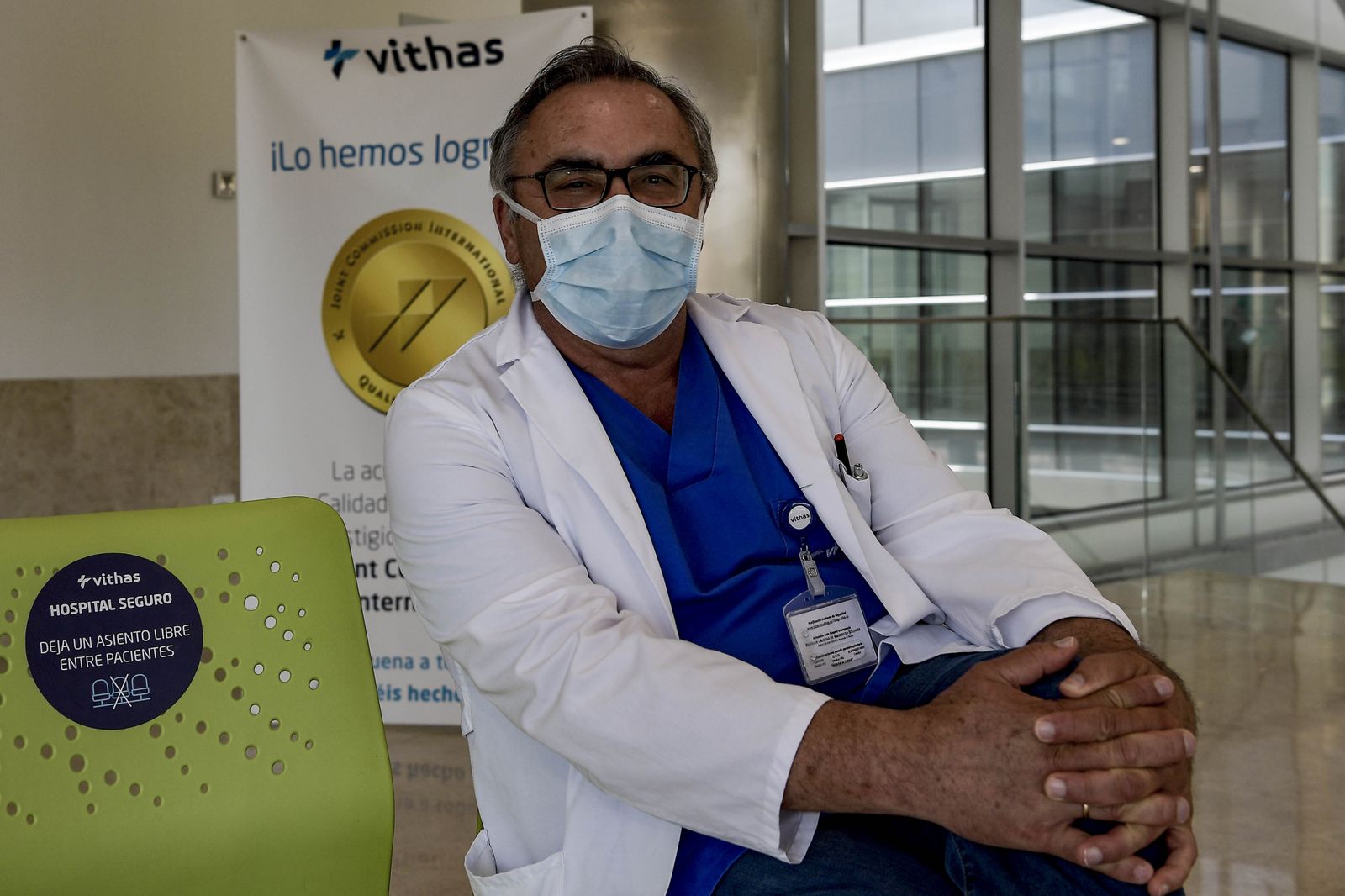 “Urgencias es un área de seguridad total gracias a los circuitos diferenciados”. Antonio Ramírez, coodirnador de Urgencias Vithas Granada